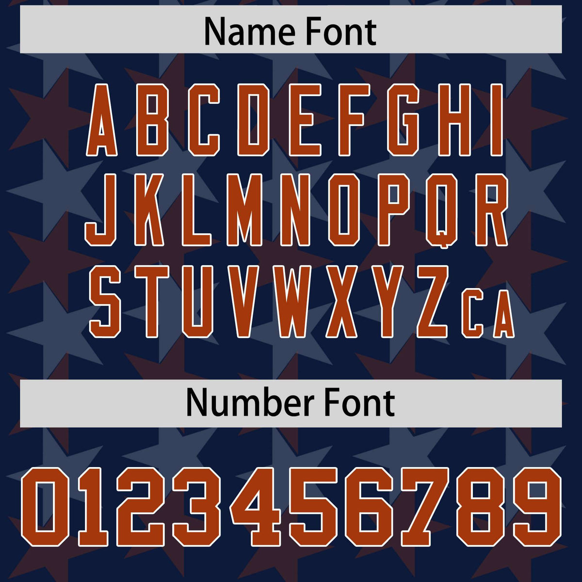 Custom Navy Texas Orange Personalized All Star Graffiti Pattern Authentic Football Jersey