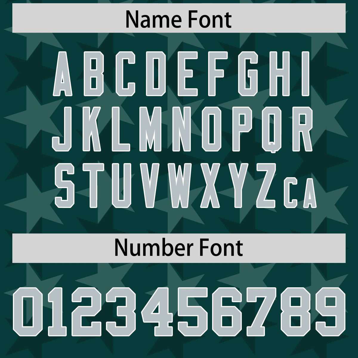 Custom Midnight Green Grey Personalized All Star Graffiti Pattern Authentic Football Jersey