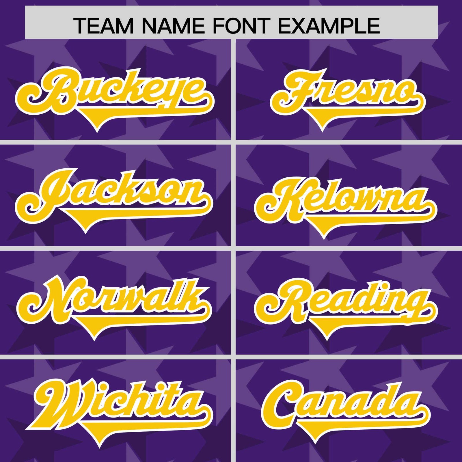 Custom Purple Gold Personalized All Star Graffiti Pattern Authentic Football Jersey