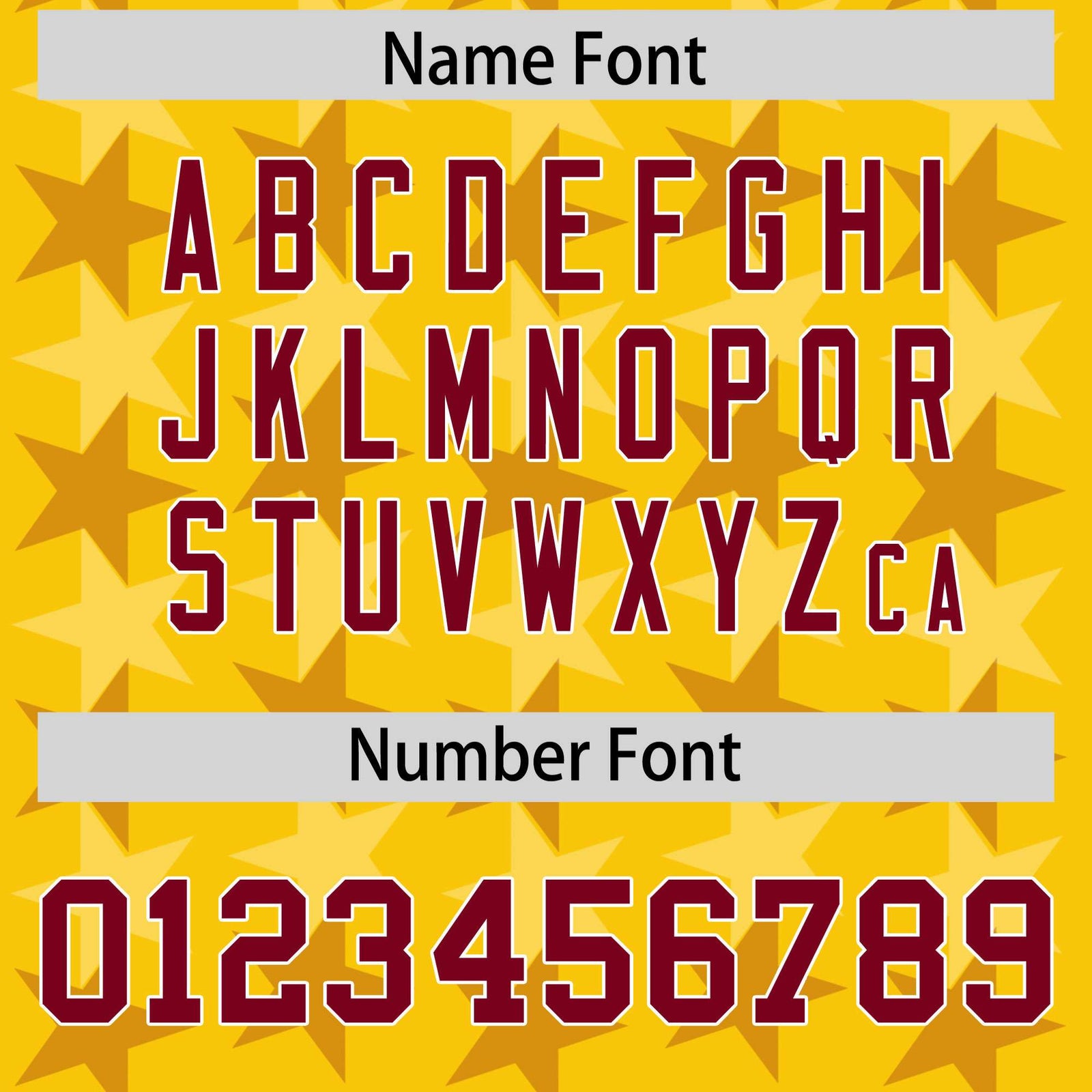 Custom Gold Crimson Personalized All Star Graffiti Pattern Authentic Football Jersey