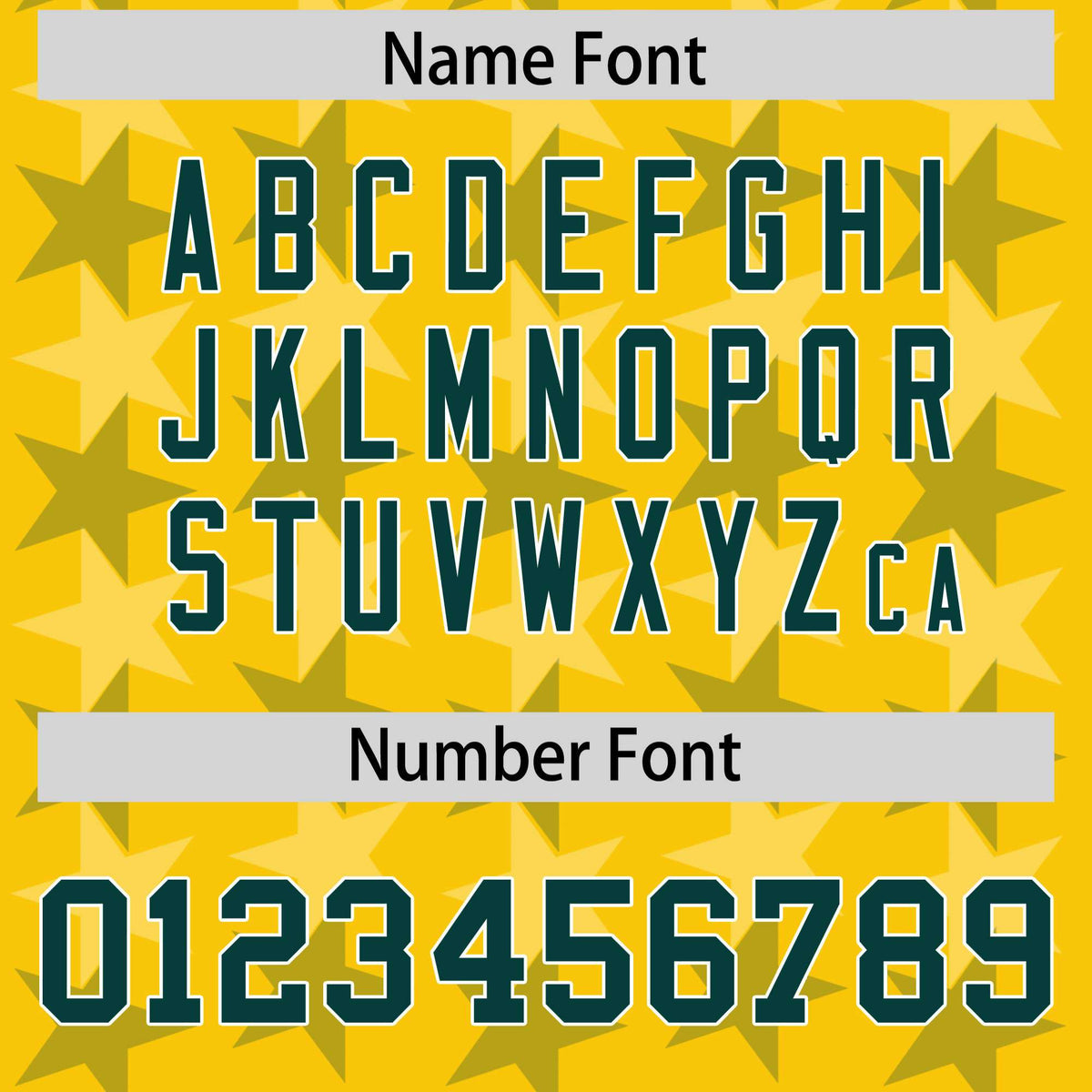 Custom Gold Green Personalized All Star Graffiti Pattern Authentic Football Jersey