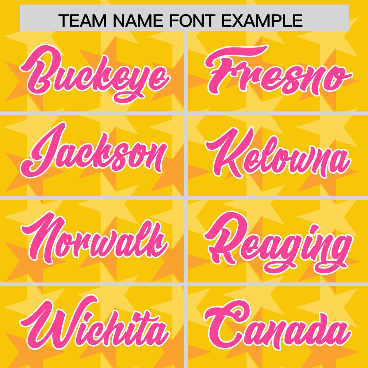 Custom Gold Pink Personalized All Star Graffiti Pattern Authentic Football Jersey