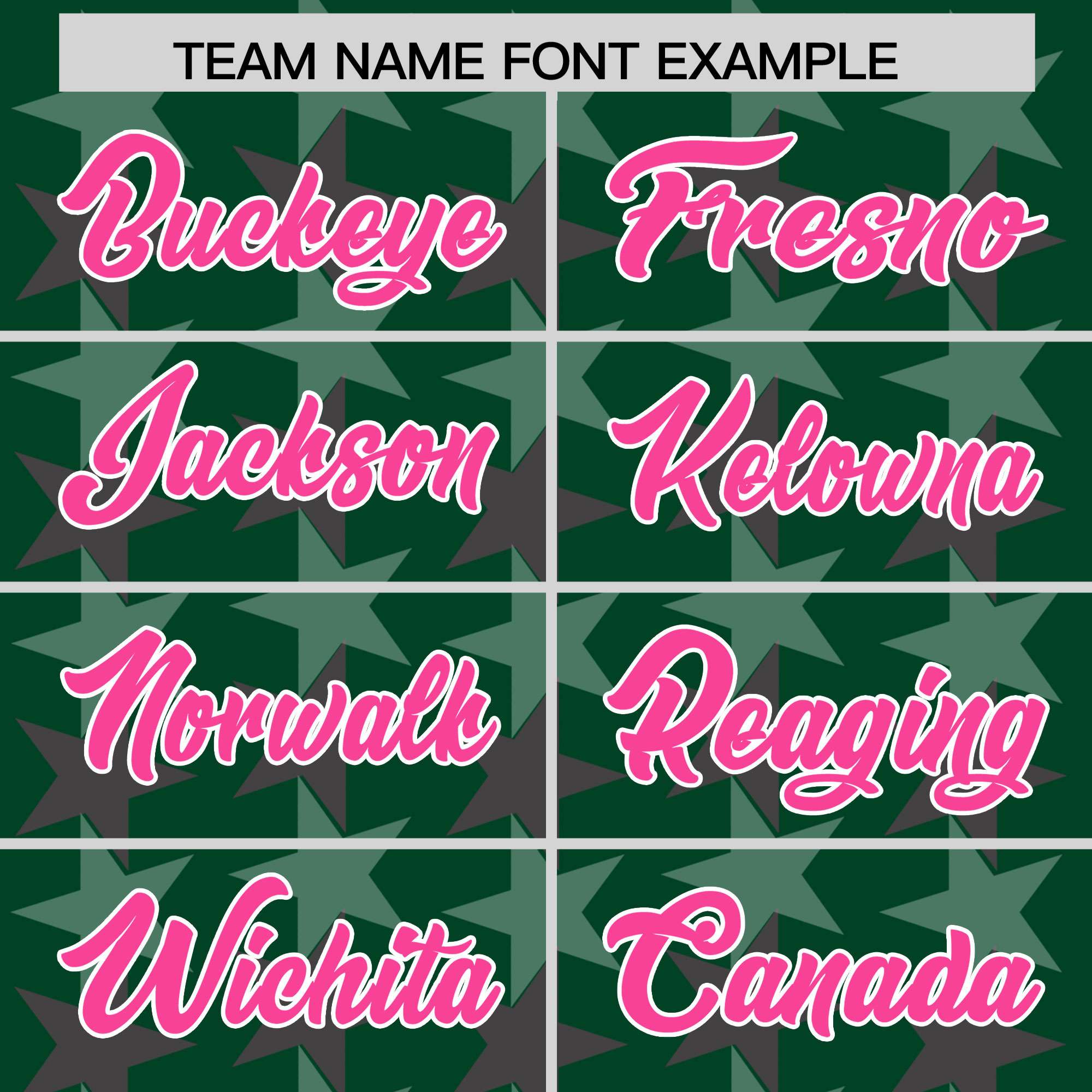 Custom Green Pink Personalized All Star Graffiti Pattern Authentic Football Jersey