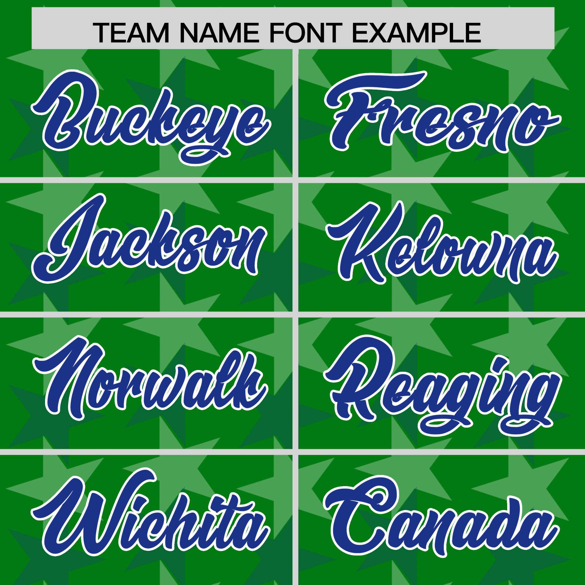Custom Kelly Green Royal Personalized All Star Graffiti Pattern Authentic Football Jersey