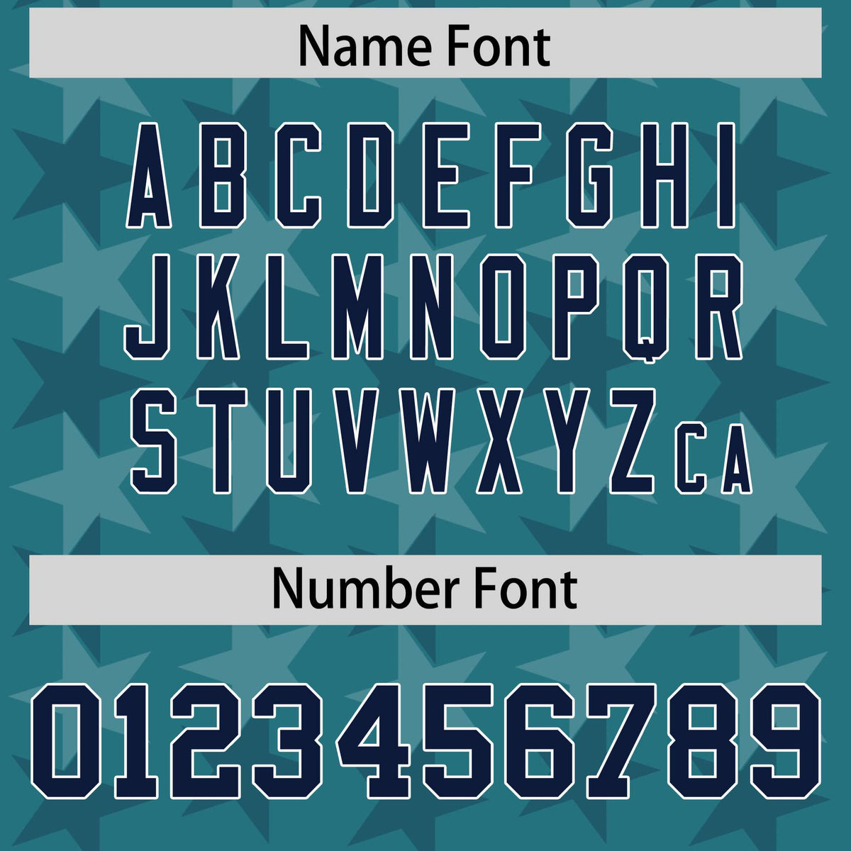 Custom Aqua Navy Personalized All Star Graffiti Pattern Authentic Football Jersey