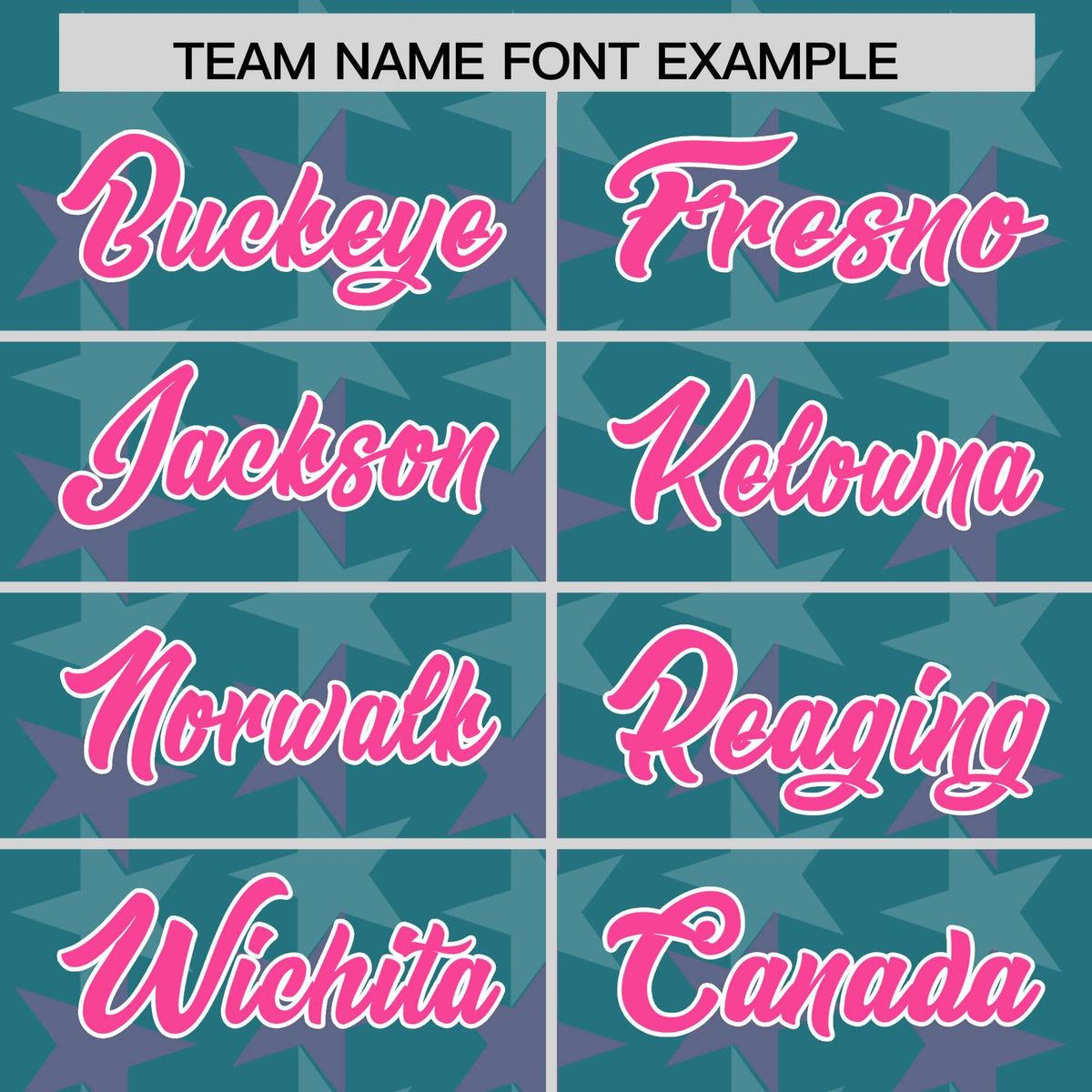 Custom Aqua Pink Personalized All Star Graffiti Pattern Authentic Football Jersey