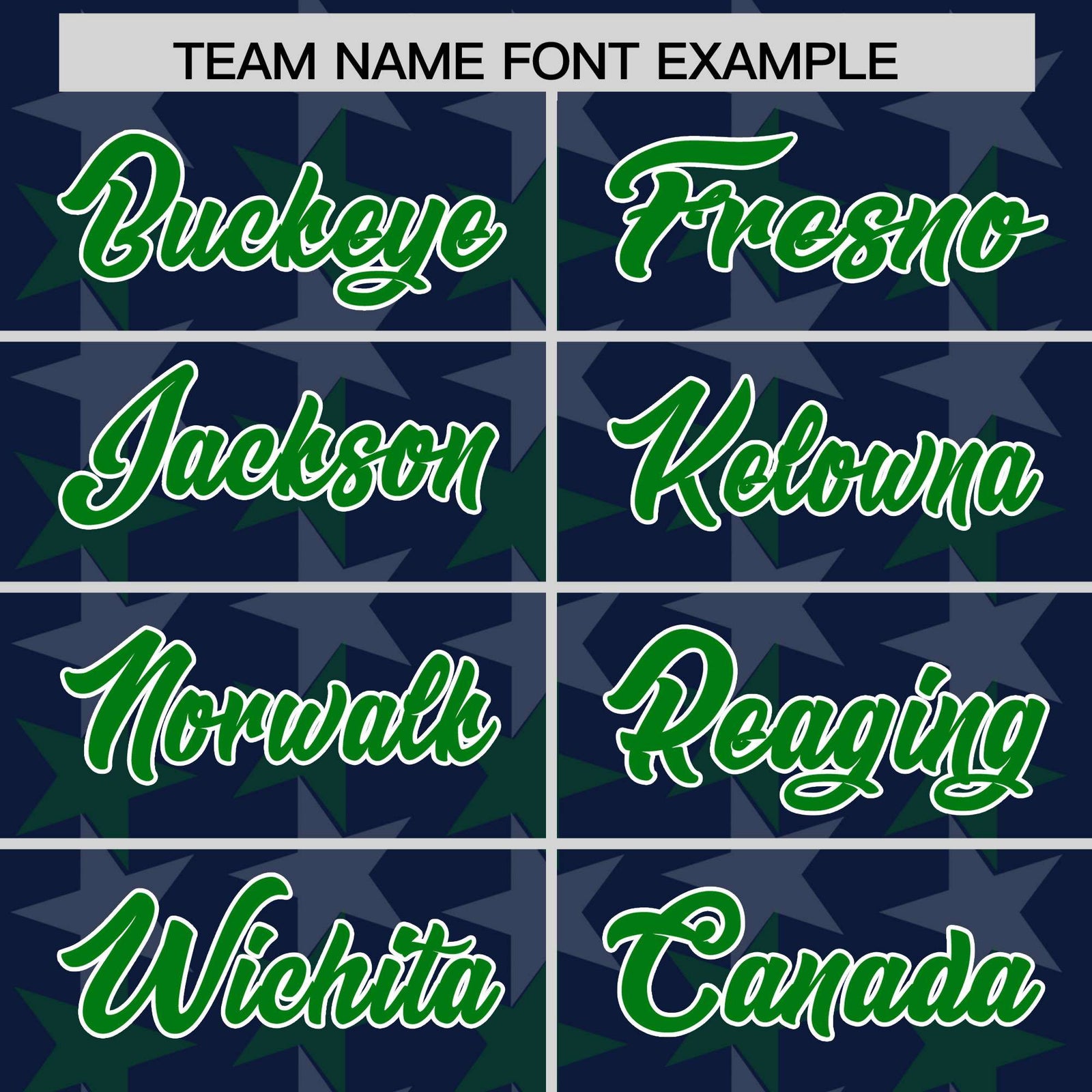 Custom Navy Kelly Green Personalized All Star Graffiti Pattern Authentic Football Jersey