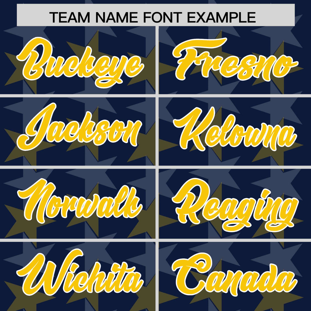 Custom Navy Gold Personalized All Star Graffiti Pattern Authentic Football Jersey