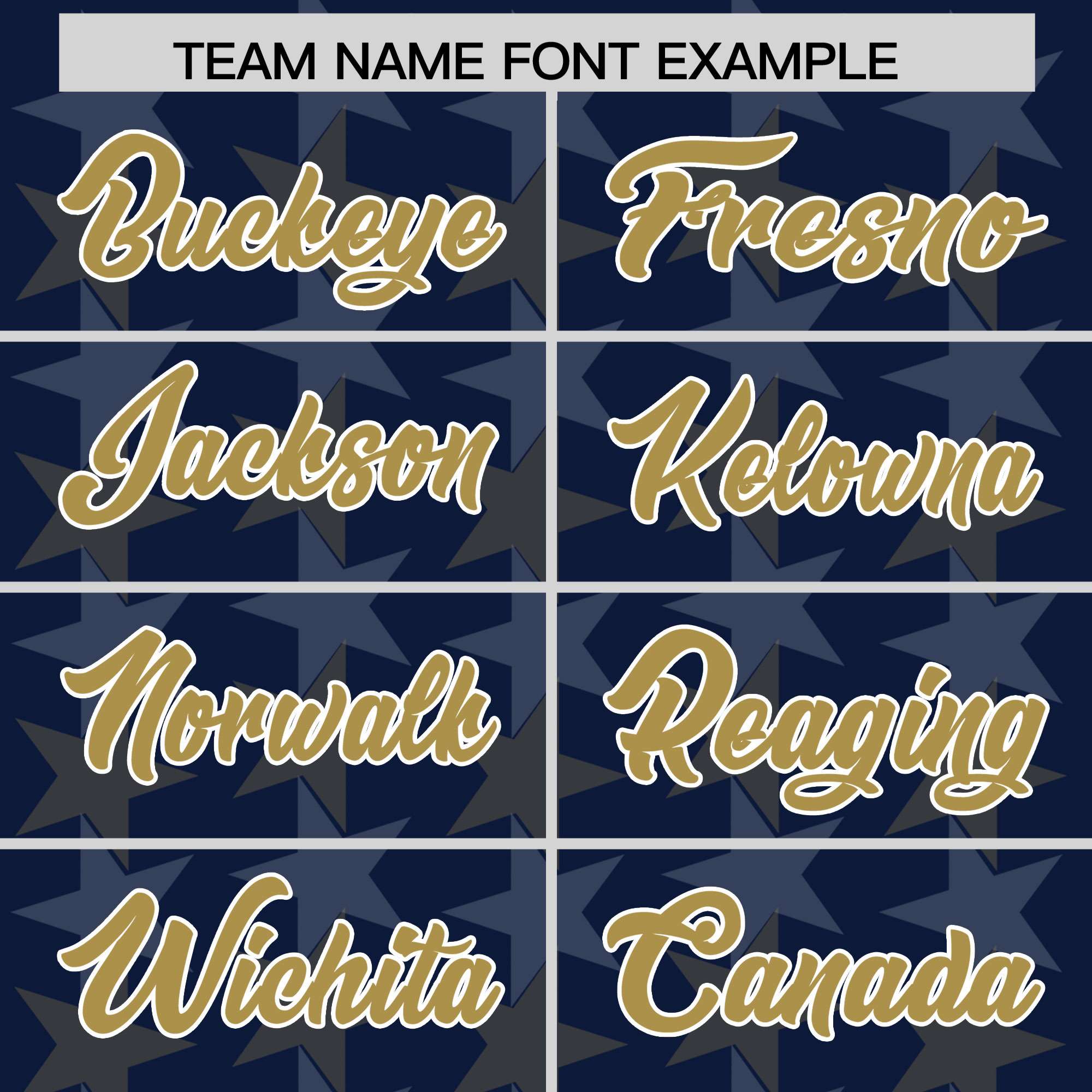 Custom Navy Old Gold Personalized All Star Graffiti Pattern Authentic Football Jersey
