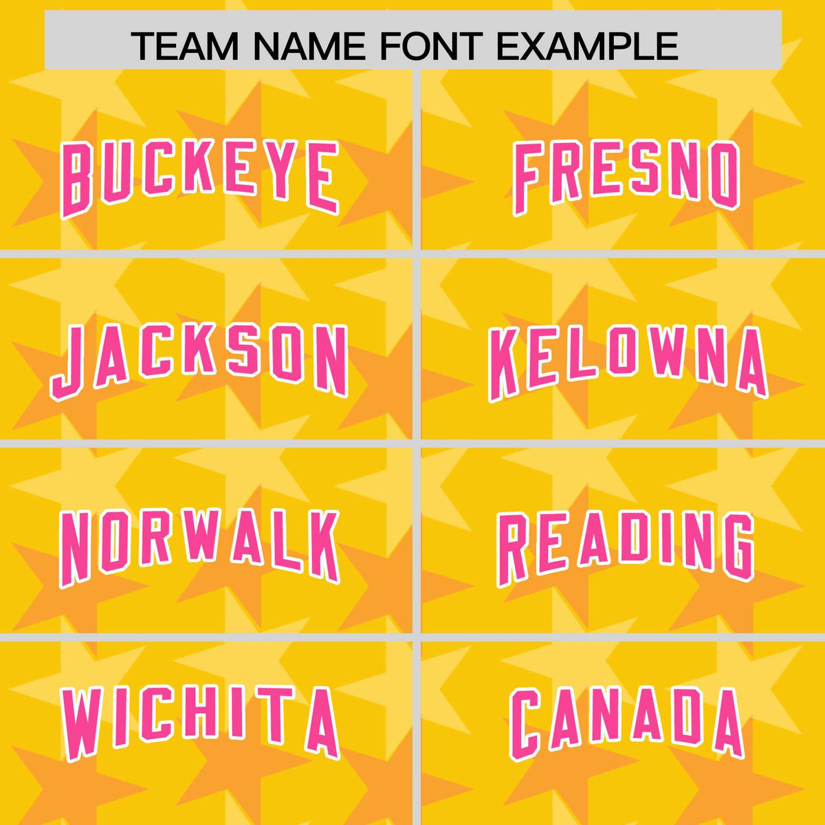 Custom Gold Pink Personalized All Star Graffiti Pattern Authentic Football Jersey