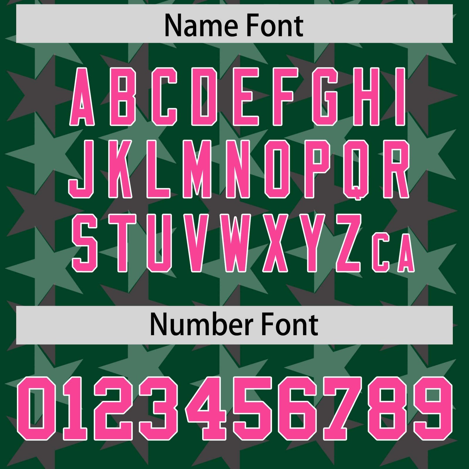 Custom Green Pink Personalized All Star Graffiti Pattern Authentic Football Jersey