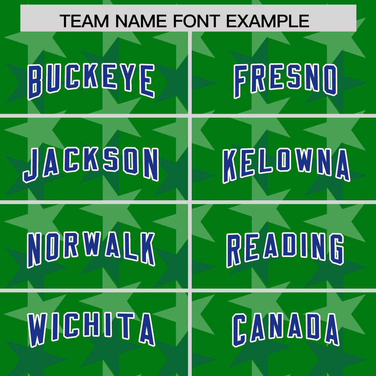 Custom Kelly Green Royal Personalized All Star Graffiti Pattern Authentic Football Jersey