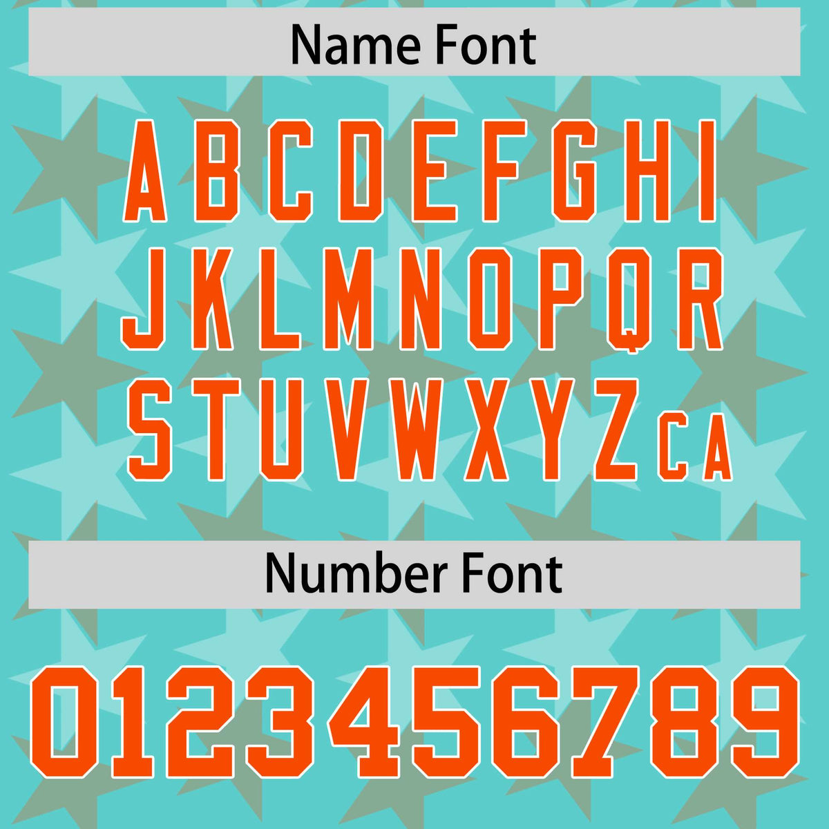 Custom Bright Green Orange Personalized All Star Graffiti Pattern Authentic Football Jersey