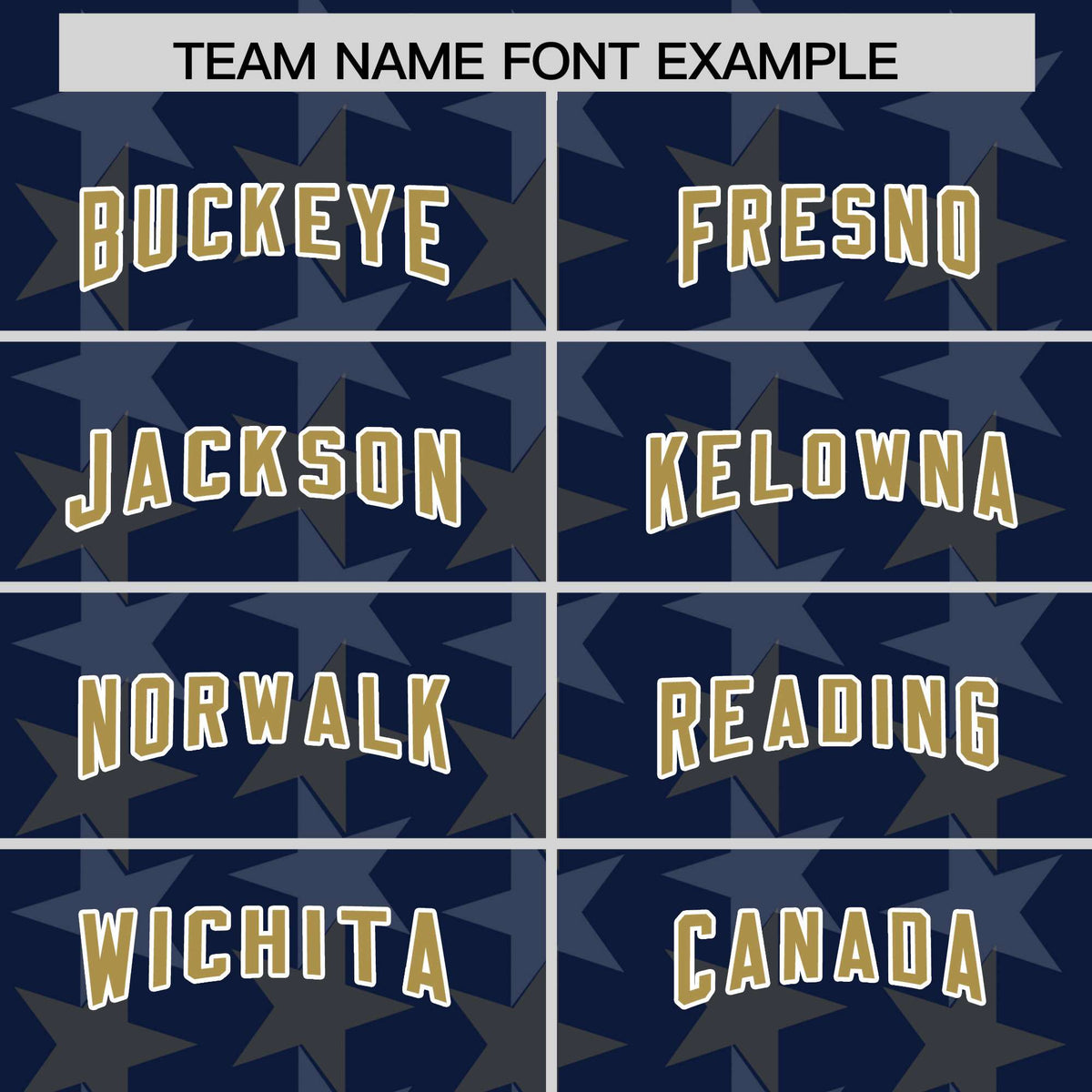 Custom Navy Old Gold Personalized All Star Graffiti Pattern Authentic Football Jersey