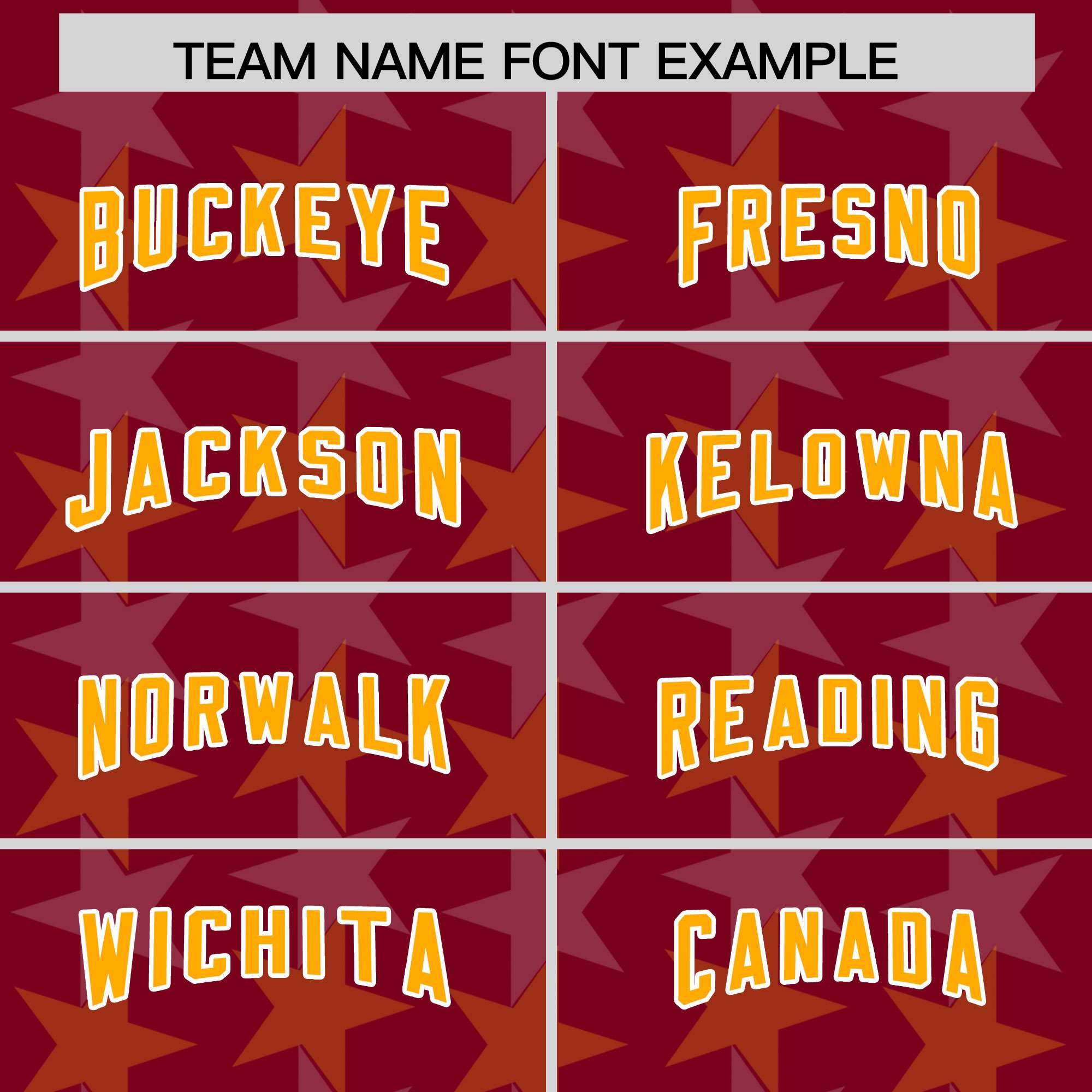 Custom Crimson Yellow Personalized All Star Graffiti Pattern Authentic Football Jersey