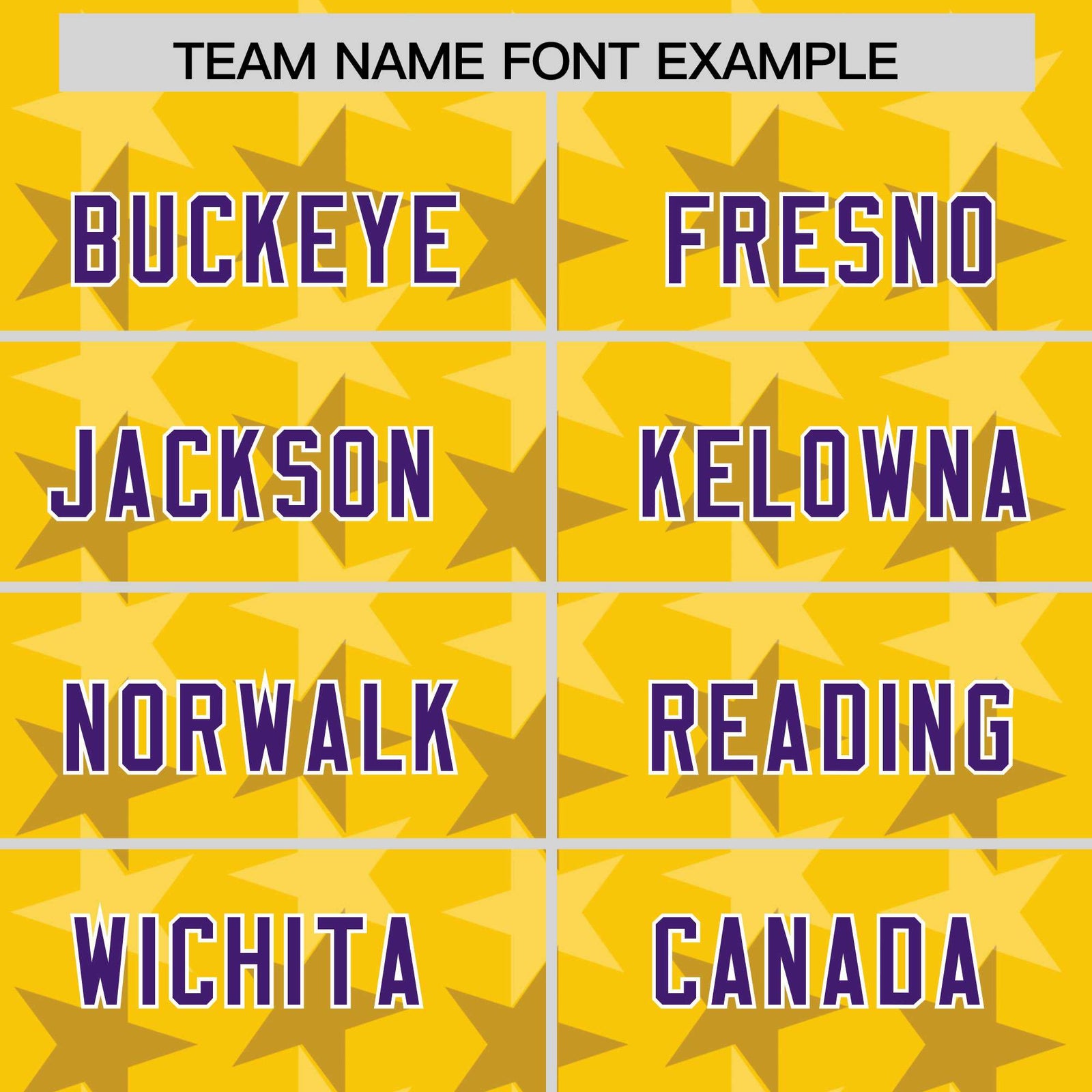 Custom Gold Purple Personalized All Star Graffiti Pattern Authentic Football Jersey