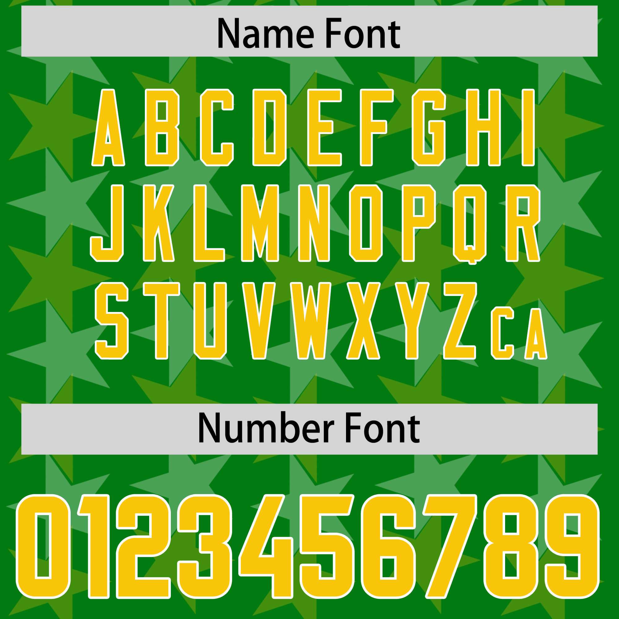 Custom Kelly Green Gold Personalized All Star Graffiti Pattern Authentic Football Jersey