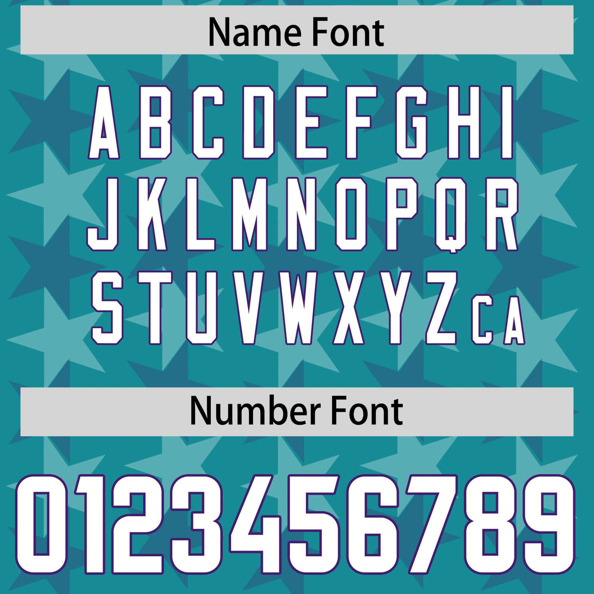 Custom Aqua Purple Personalized All Star Graffiti Pattern Authentic Football Jersey