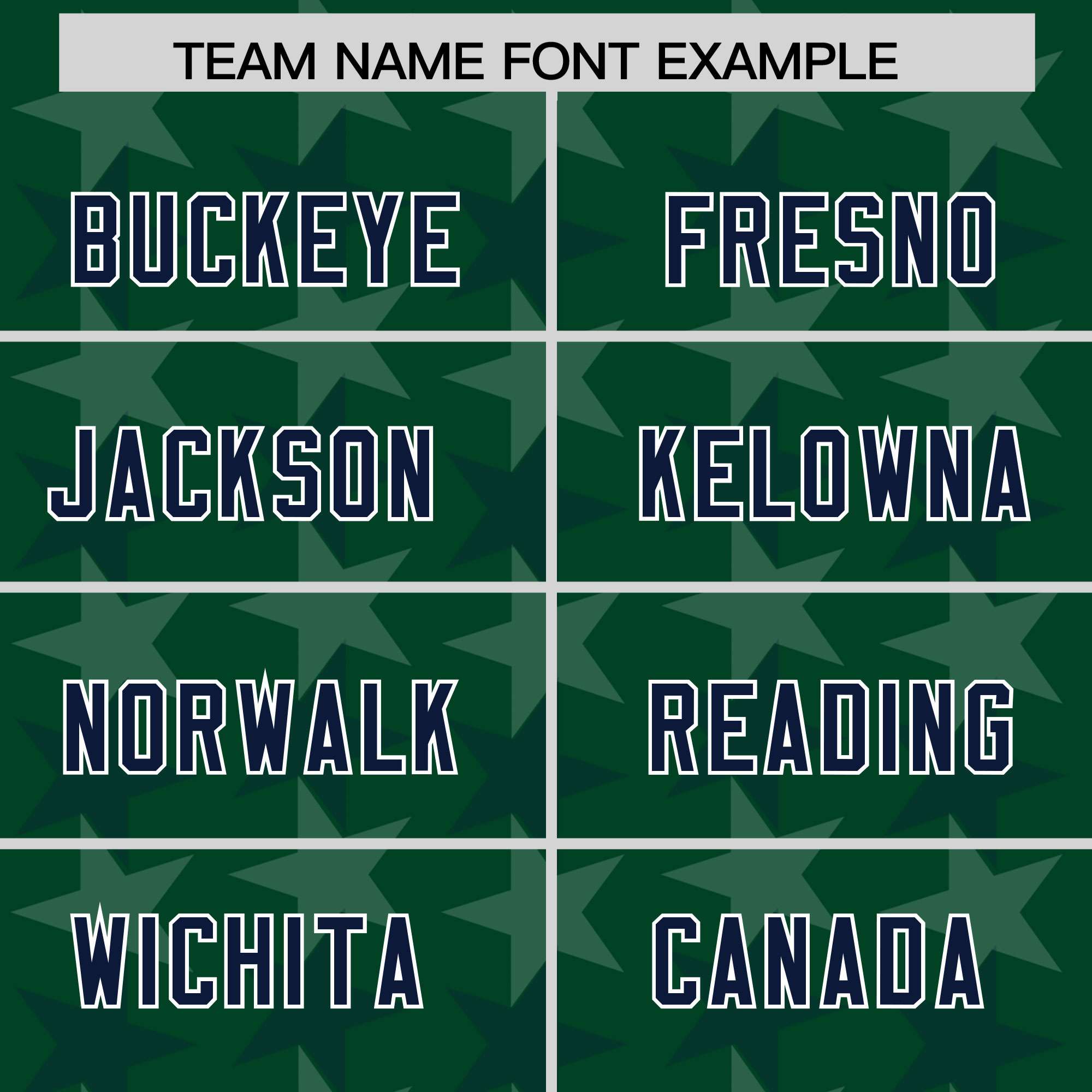 Custom Green Navy Personalized All Star Graffiti Pattern Authentic Football Jersey