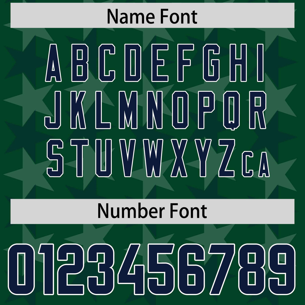 Custom Green Navy Personalized All Star Graffiti Pattern Authentic Football Jersey