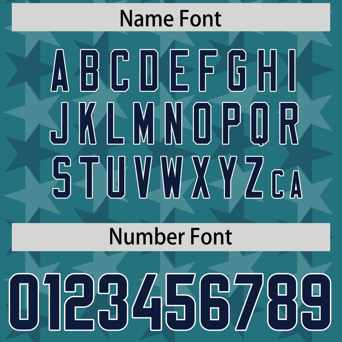 Custom Aqua Navy Personalized All Star Graffiti Pattern Authentic Football Jersey