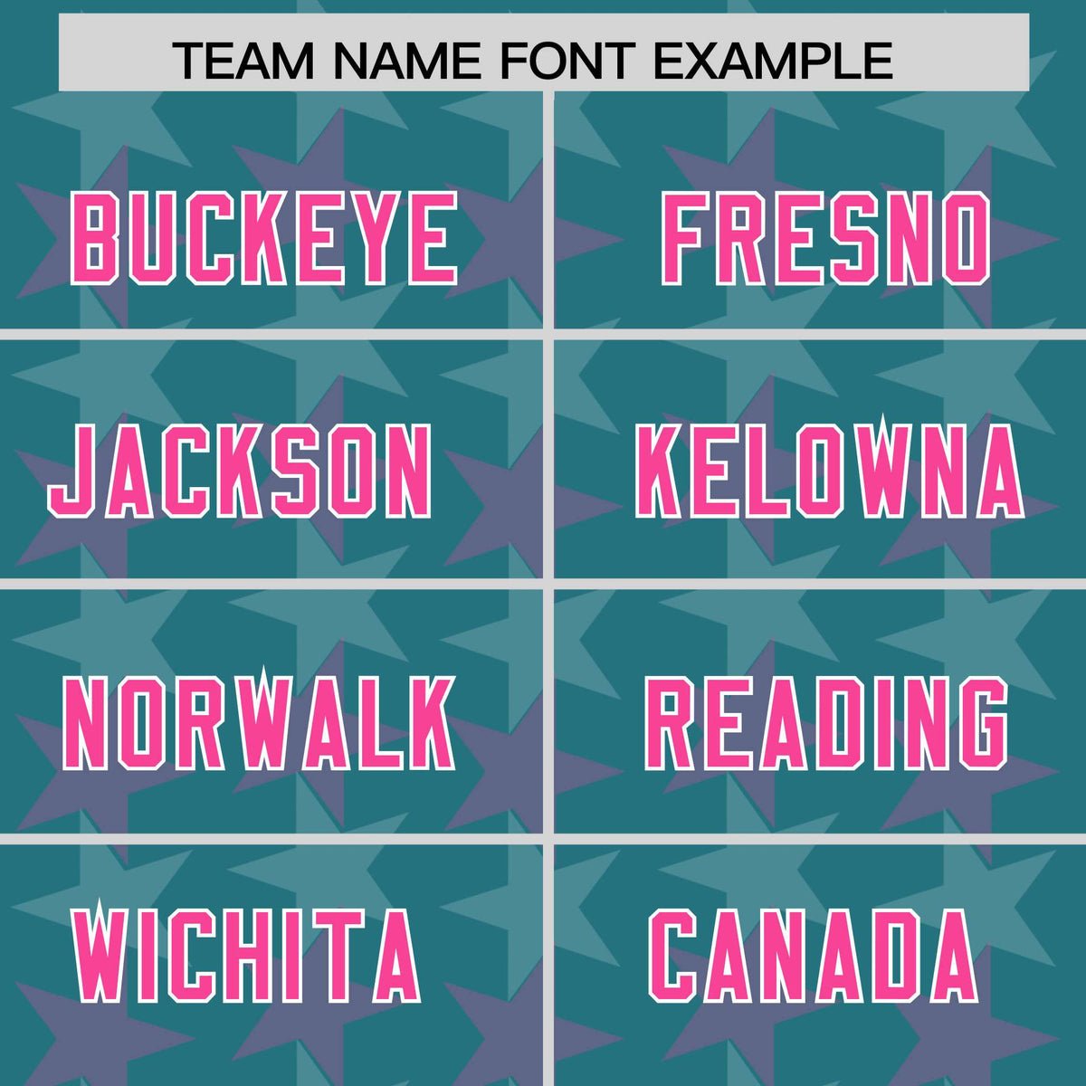 Custom Aqua Pink Personalized All Star Graffiti Pattern Authentic Football Jersey