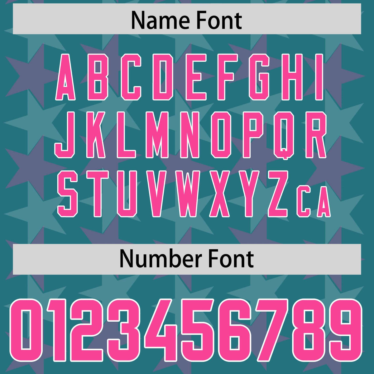 Custom Aqua Pink Personalized All Star Graffiti Pattern Authentic Football Jersey