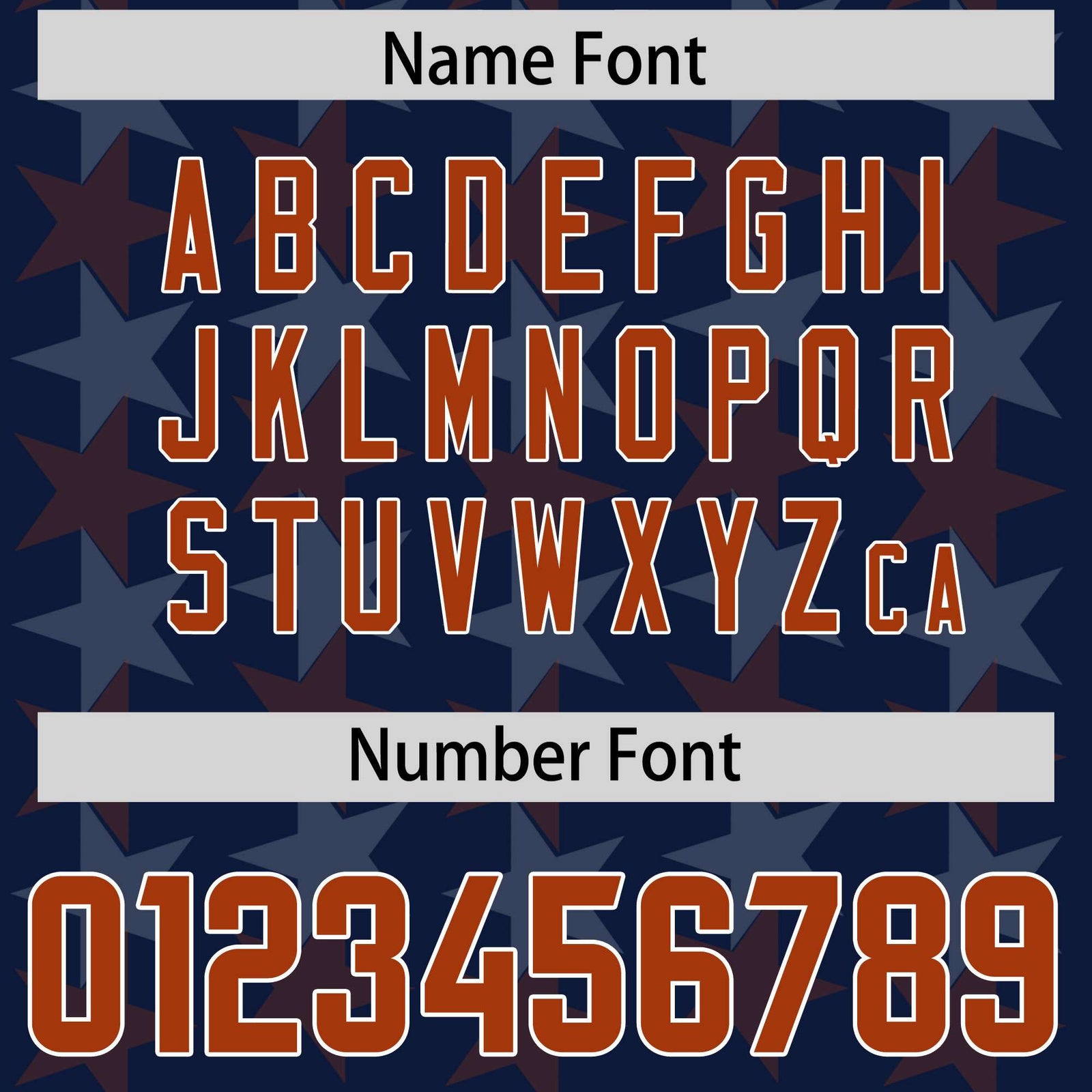 Custom Navy Texas Orange Personalized All Star Graffiti Pattern Authentic Football Jersey