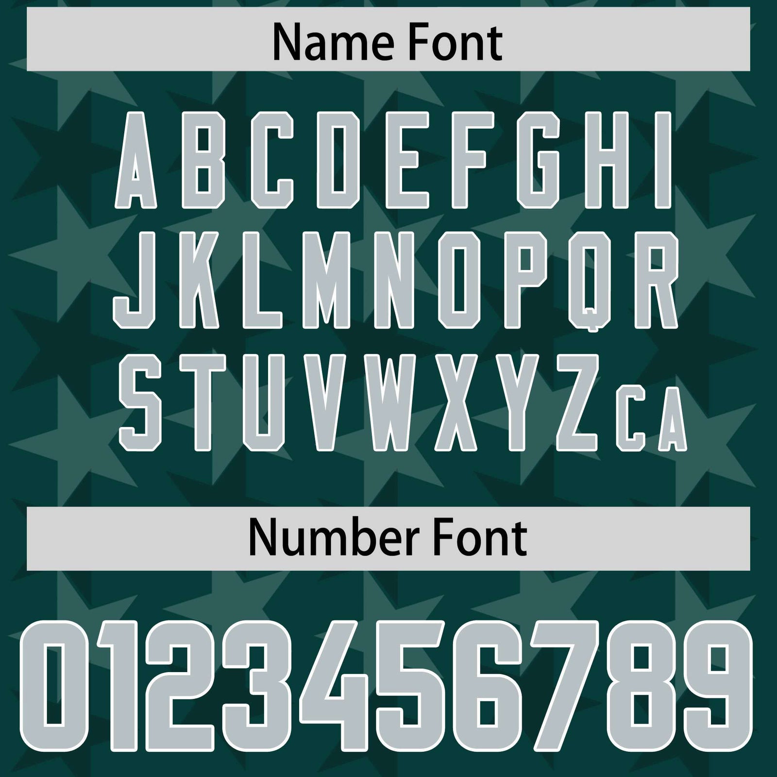 Custom Midnight Green Grey Personalized All Star Graffiti Pattern Authentic Football Jersey