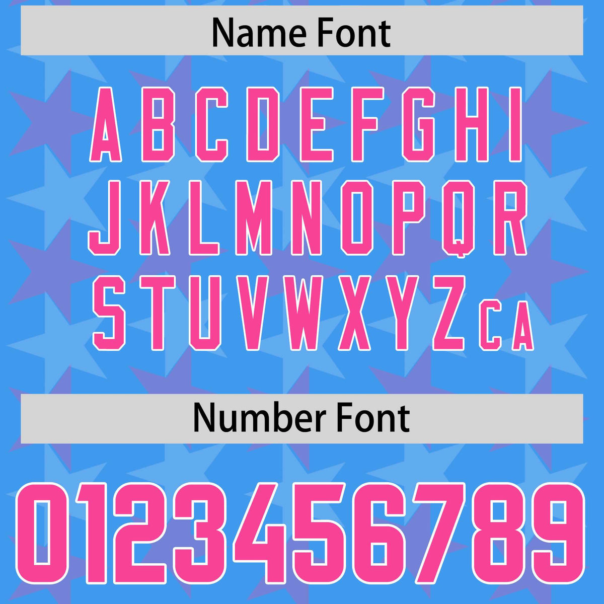 Custom Light Blue Pink Personalized All Star Graffiti Pattern Authentic Football Jersey