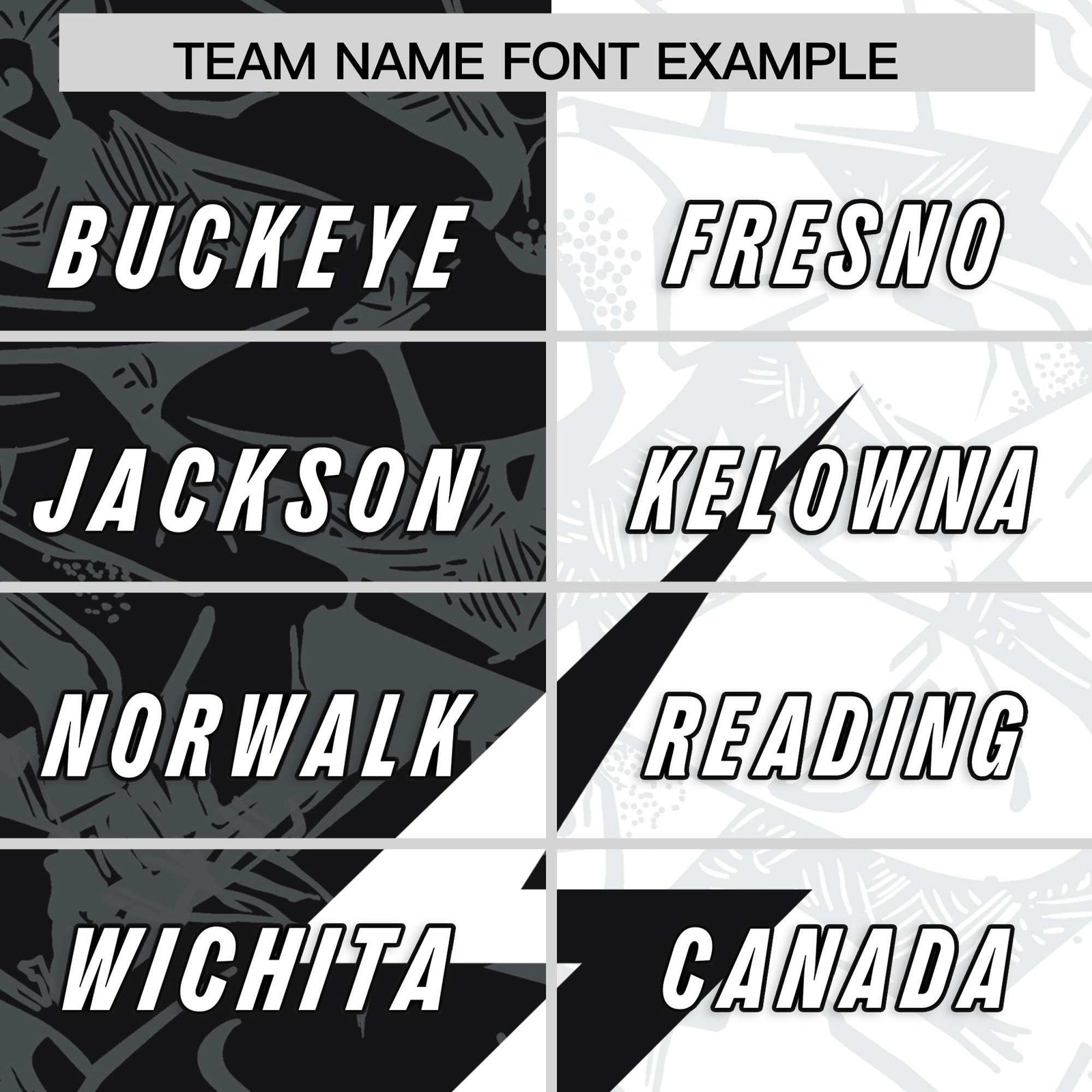 Custom White Black Split Personalized Lightning Pattern Football Jersey