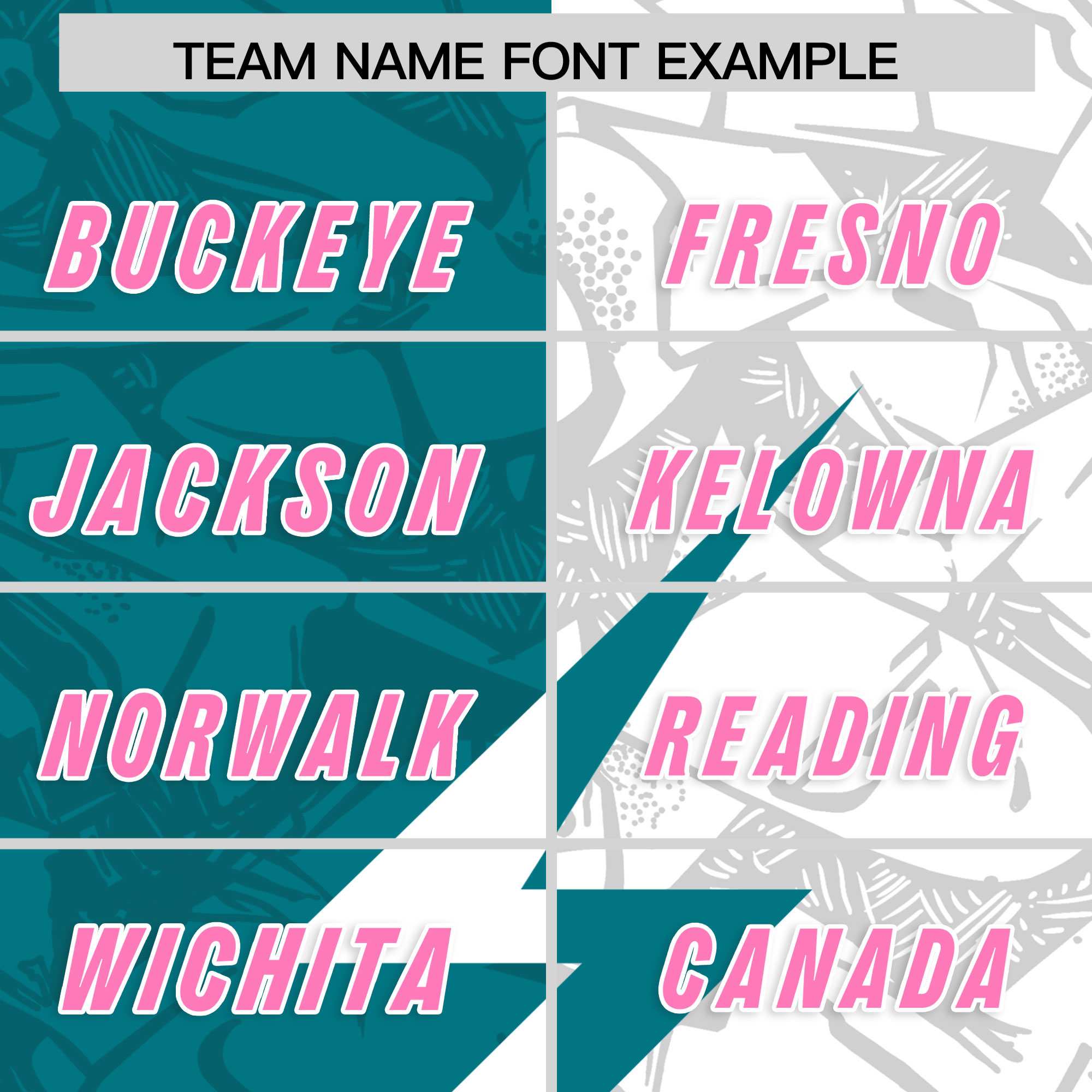 Custom Aqua White Split Personalized Lightning Pattern Football Jersey