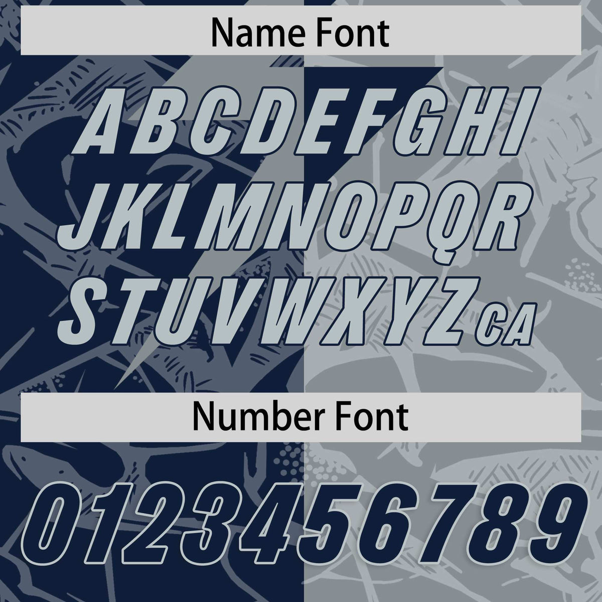 Custom Navy Gray Split Personalized Lightning Pattern Football Jersey