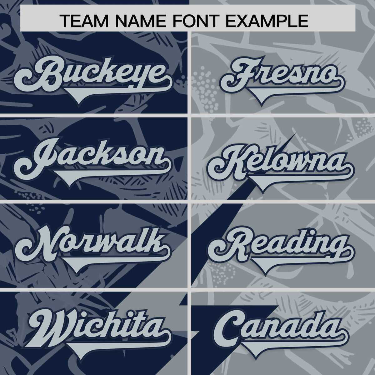 Custom Navy Gray Split Personalized Lightning Pattern Football Jersey