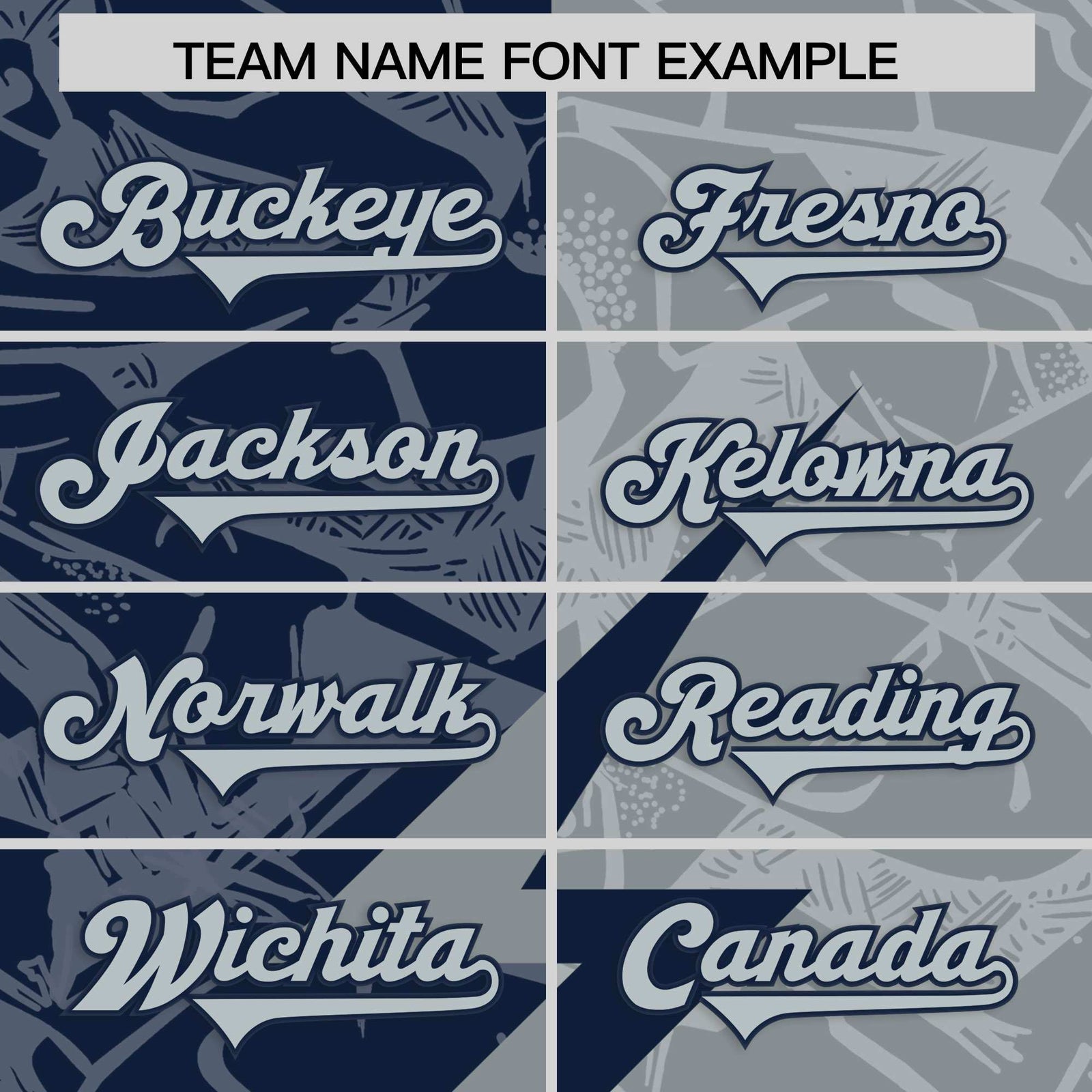 Custom Navy Gray Split Personalized Lightning Pattern Football Jersey