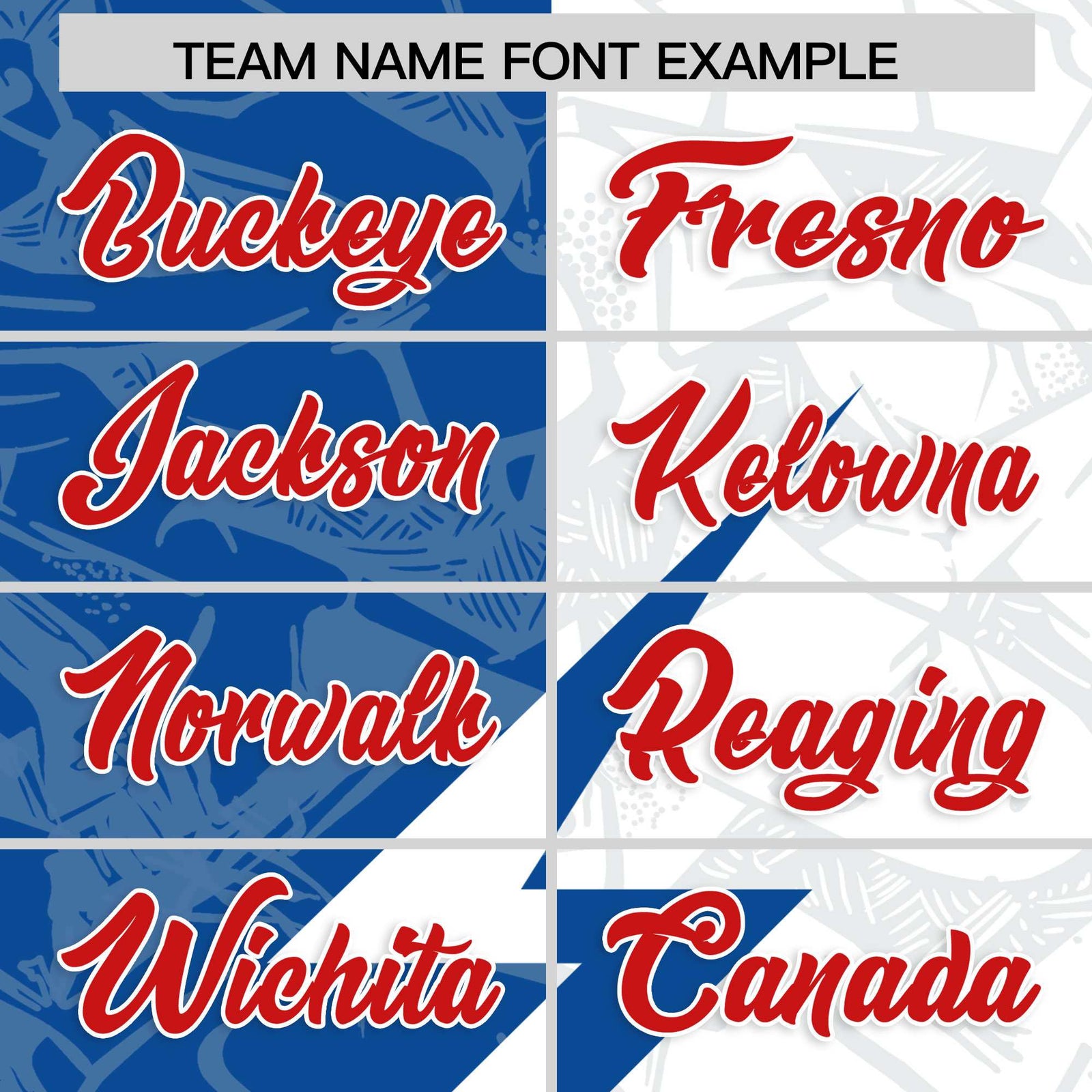 Custom White Royal Split Personalized Lightning Pattern Football Jersey