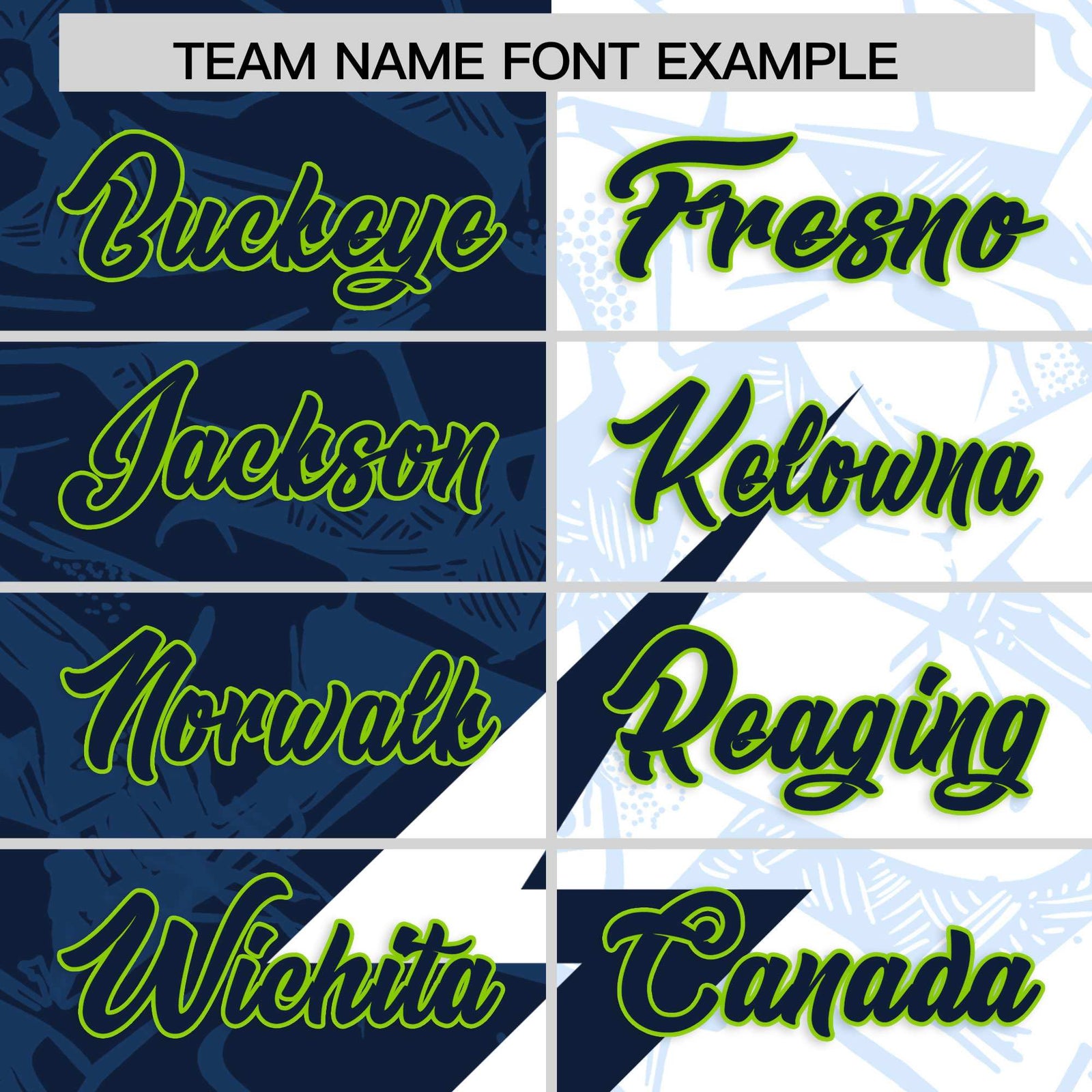 Custom White Navy Split Personalized Lightning Pattern Football Jersey