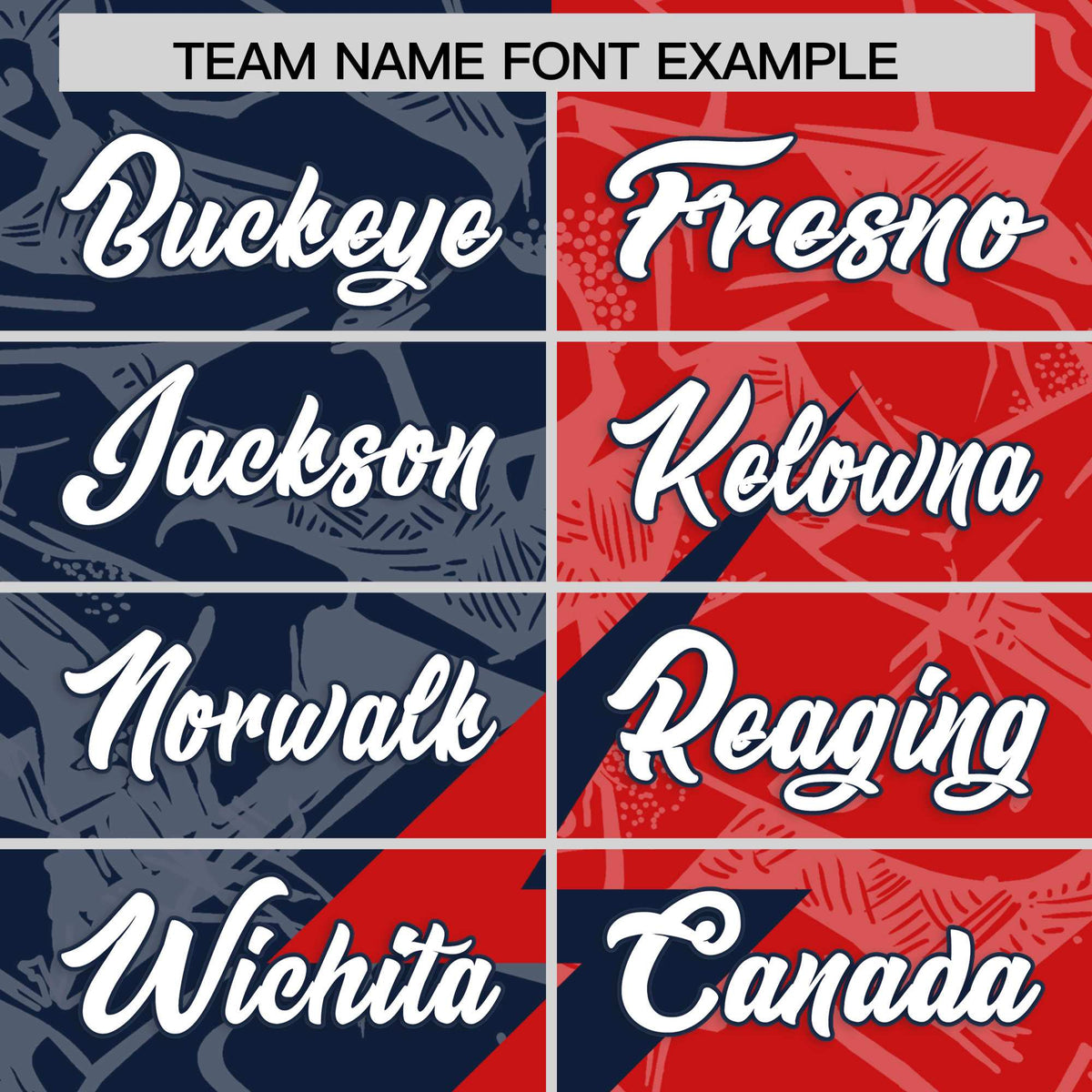 Custom Red Navy Split Personalized Lightning Pattern Football Jersey