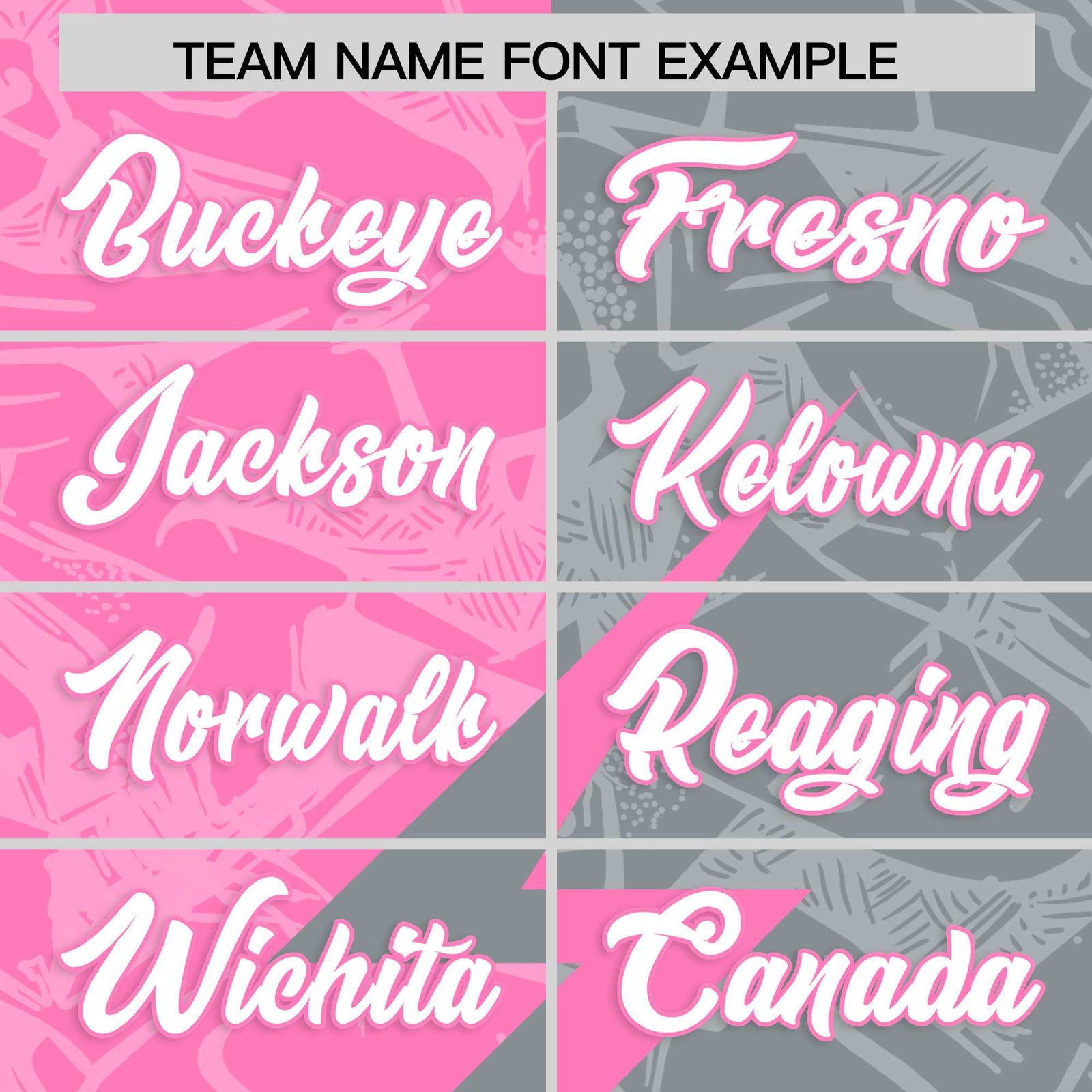 Custom Gray Pink Split Personalized Lightning Pattern Football Jersey