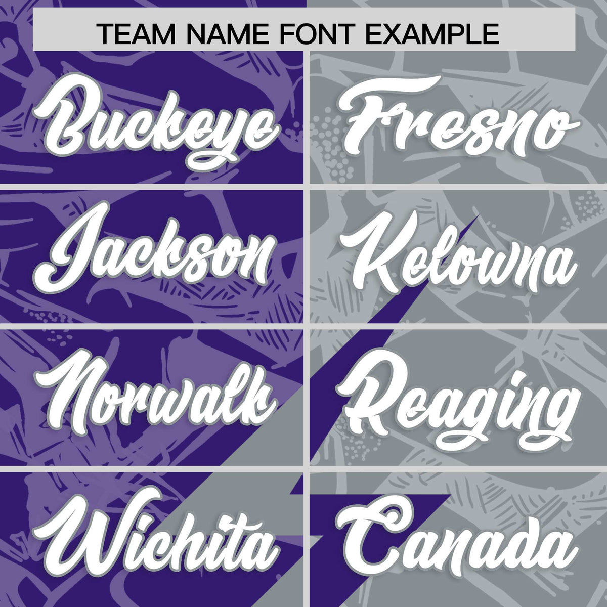 Custom Purple Gray Split Personalized Lightning Pattern Football Jersey