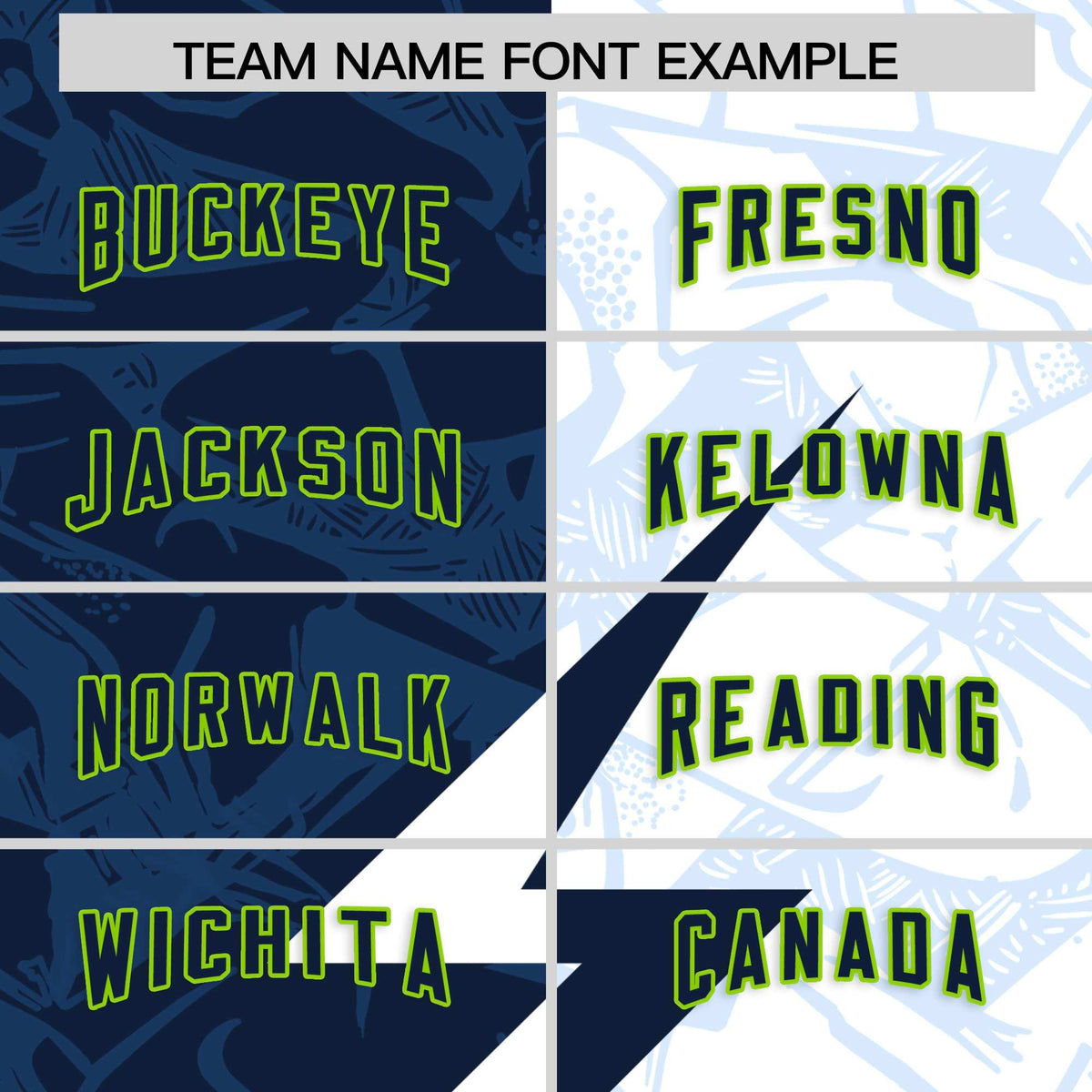 Custom White Navy Split Personalized Lightning Pattern Football Jersey