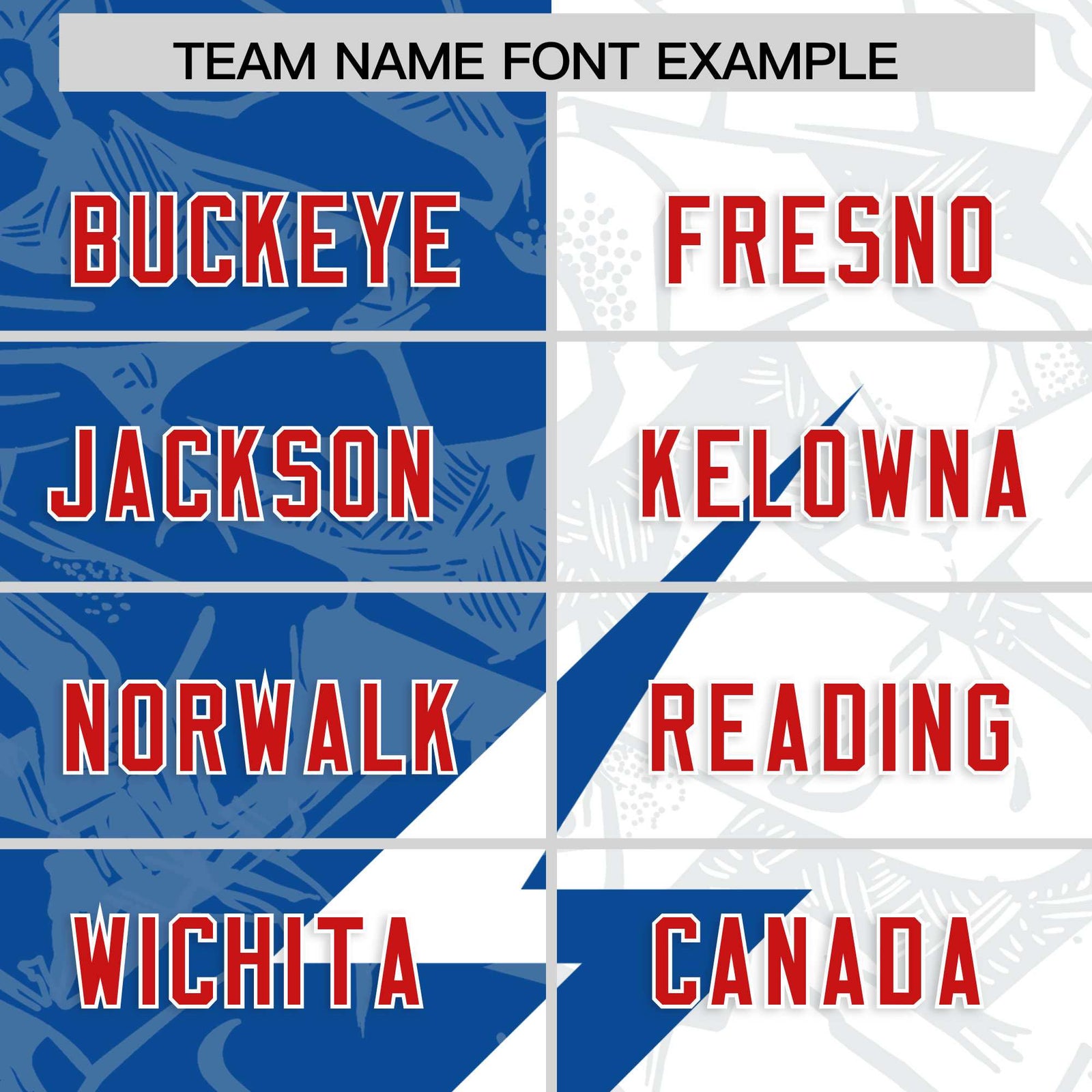 Custom White Royal Split Personalized Lightning Pattern Football Jersey