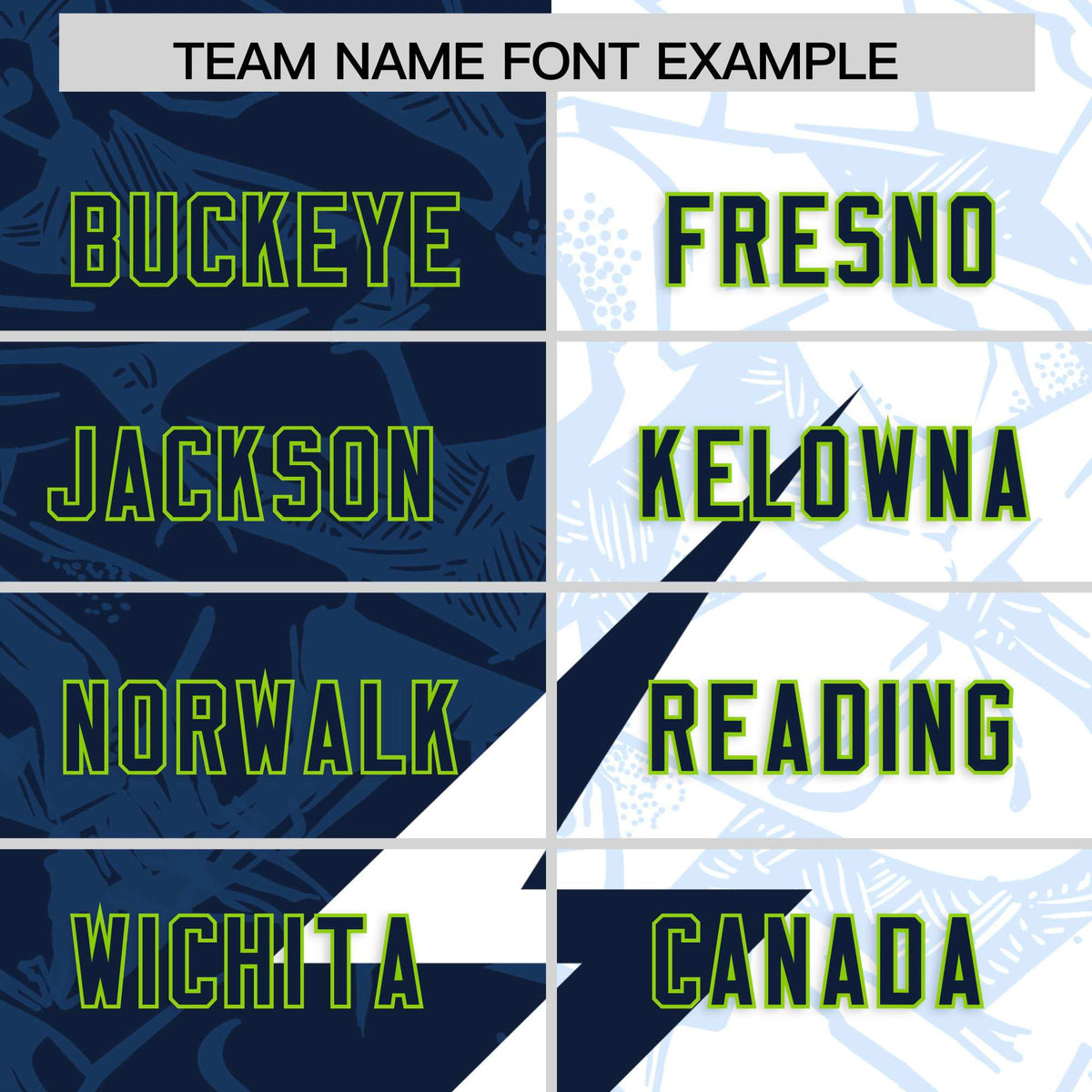 Custom White Navy Split Personalized Lightning Pattern Football Jersey