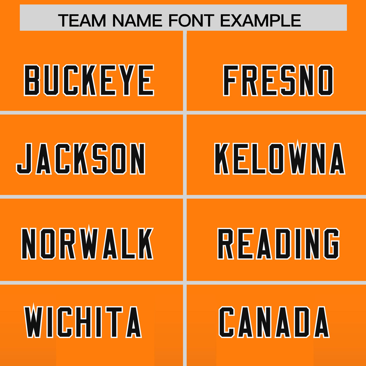 Custom Orange Black Vertical Width Stripe Gradient Fashion Personalized Team Football Jersey