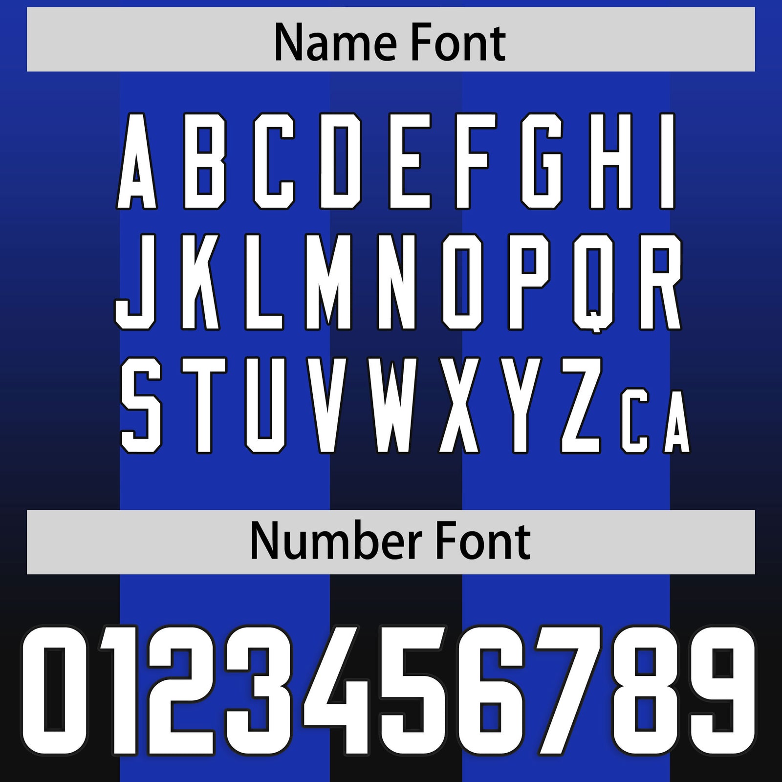 Custom Royal Black Vertical Width Stripe Gradient Fashion Personalized Team Football Jersey