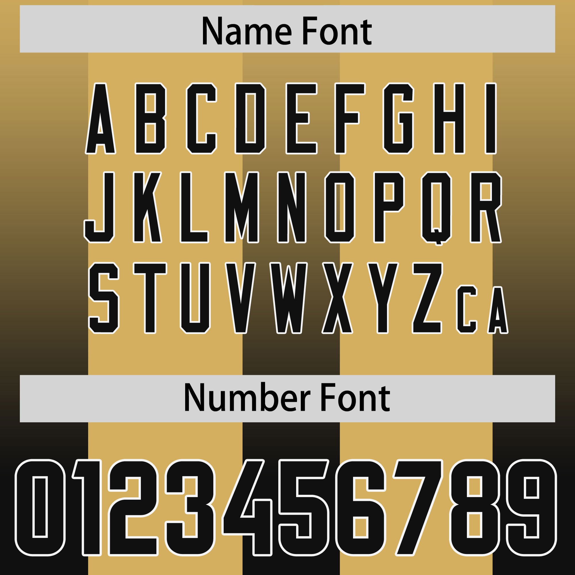 Custom Khaki Black Vertical Width Stripe Gradient Fashion Personalized Team Football Jersey