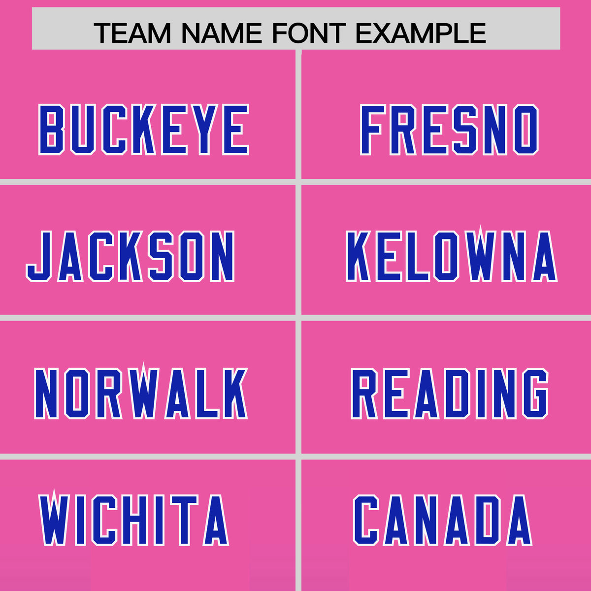 Custom Pink Royal Vertical Width Stripe Gradient Fashion Personalized Team Football Jersey