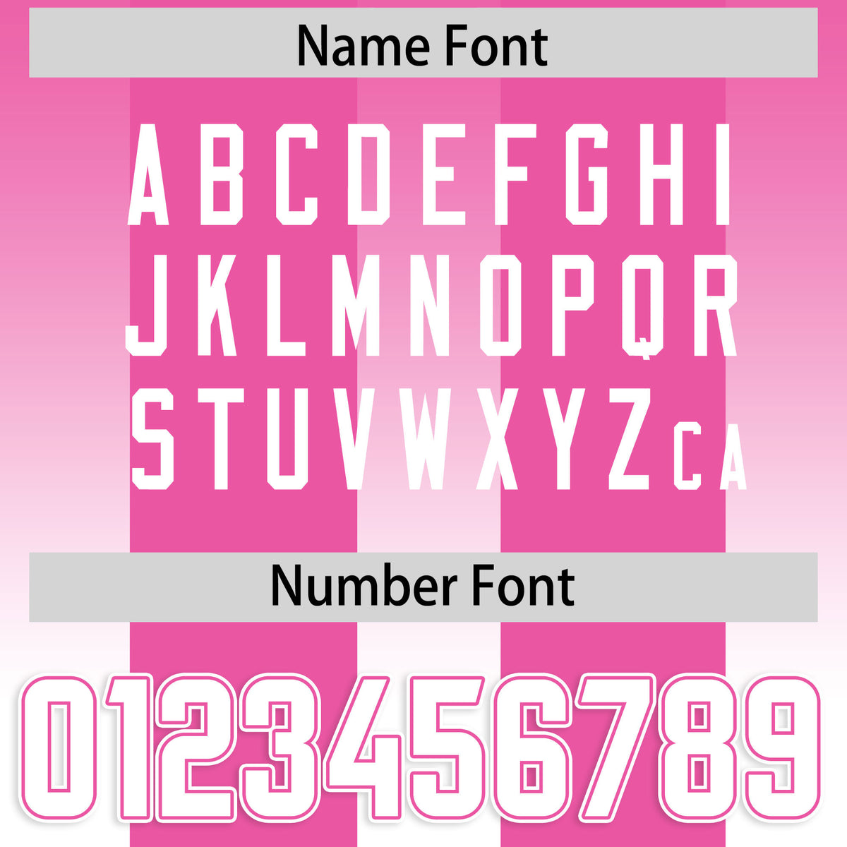 Custom Pink White Vertical Width Stripe Gradient Fashion Personalized Team Football Jersey