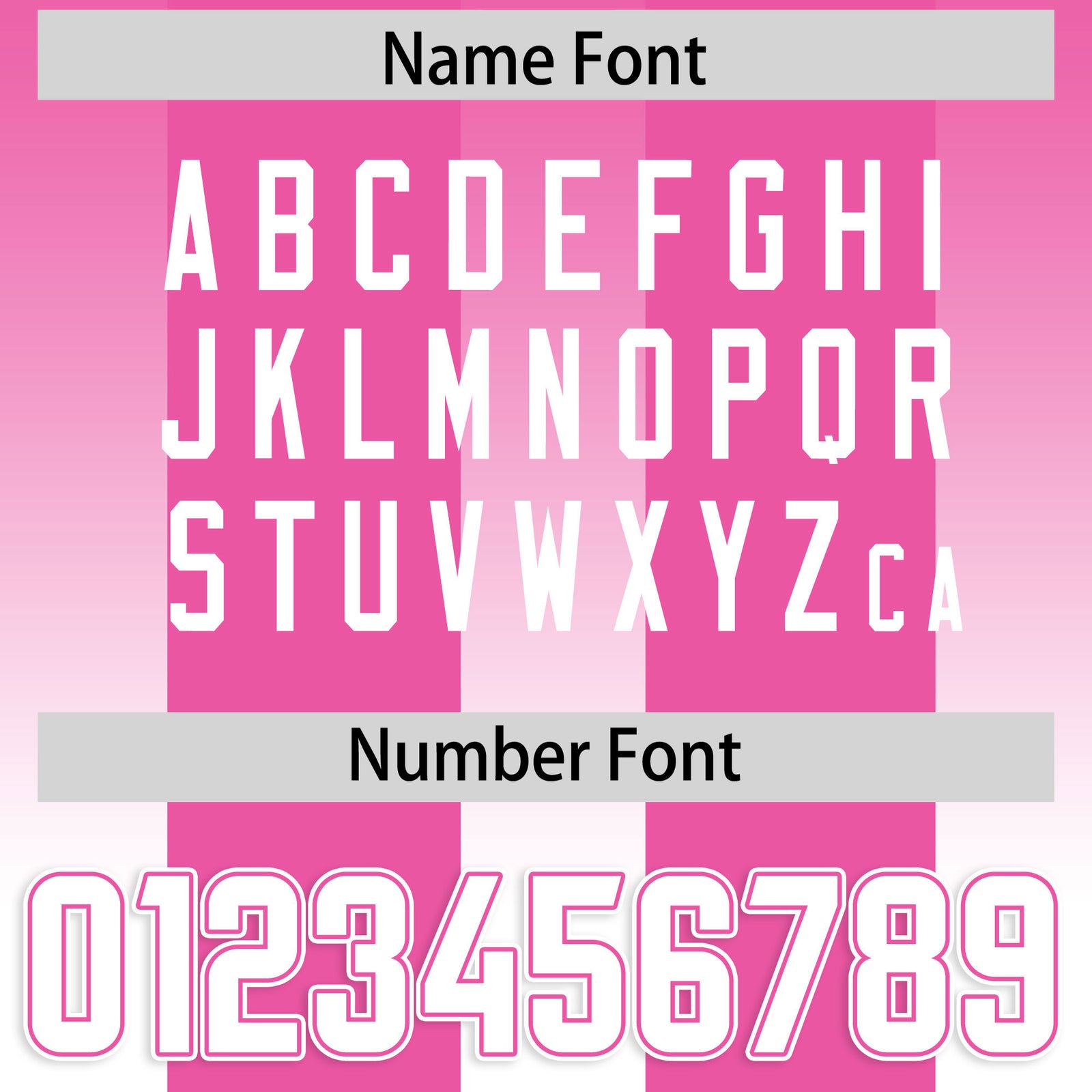 Custom Pink White Vertical Width Stripe Gradient Fashion Personalized Team Football Jersey