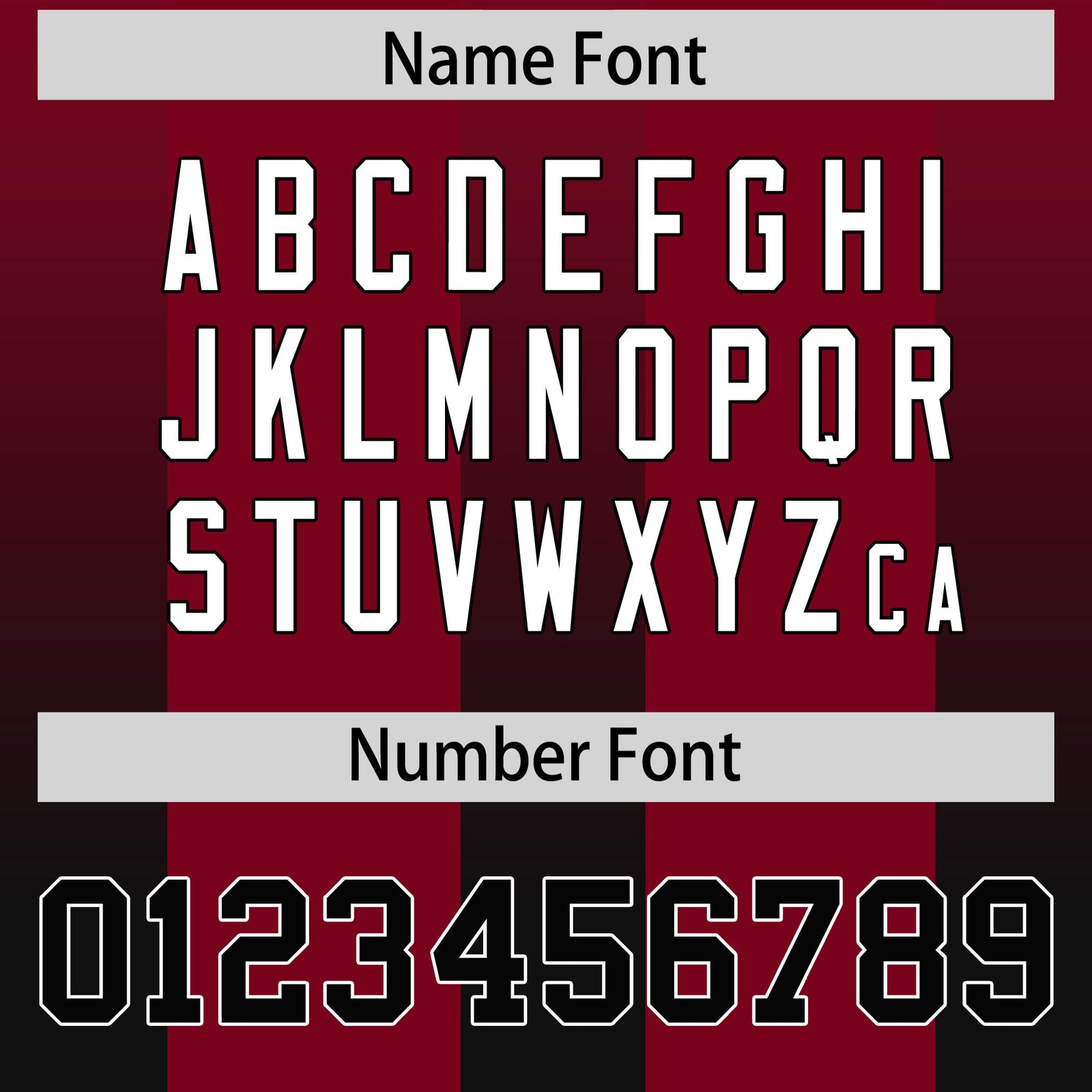 Custom Cardinal Black Vertical Width Stripe Gradient Fashion Personalized Team Football Jersey